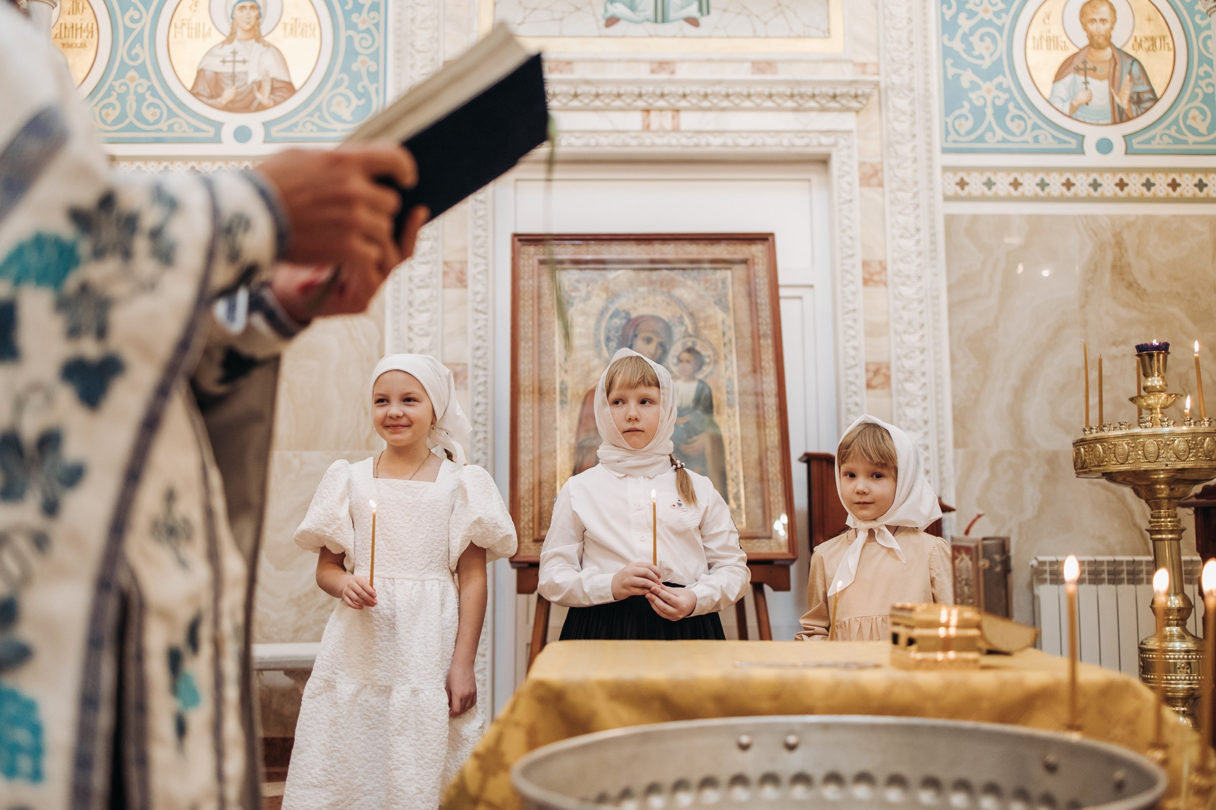 Крещение. Правильно одеваемся. Семейный и свадебный фотограф Viva Photo
