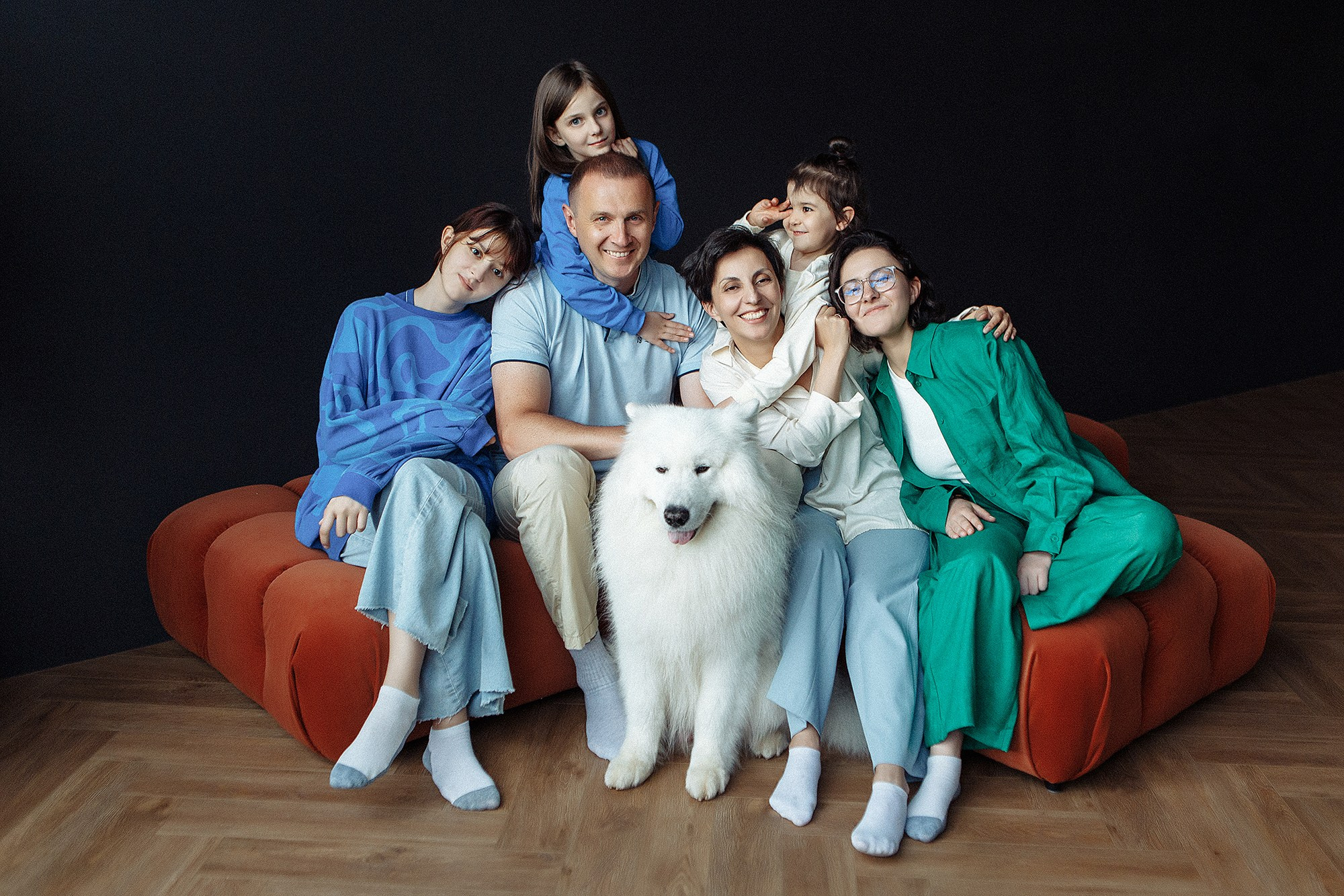 Большая семья. Свадебный фотограф Владивосток Алина Гевондова