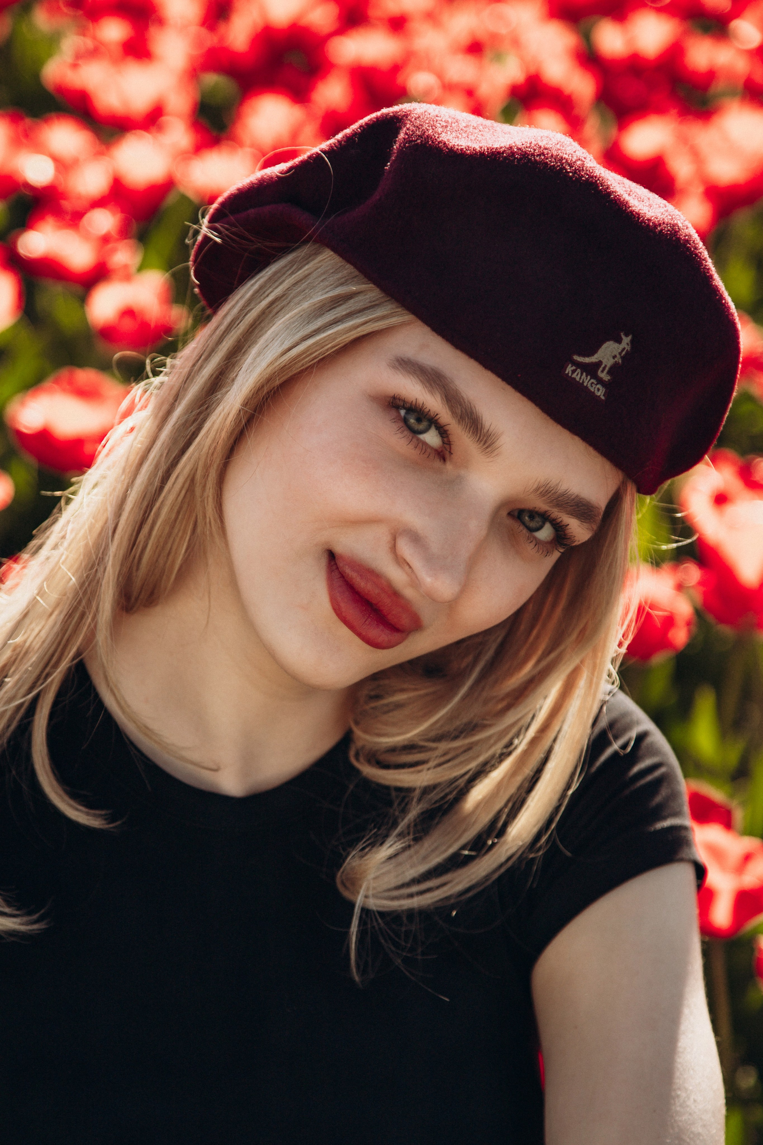 Ариша и тюльпаны. Фотограф Михайлова Анастасия | Белгород