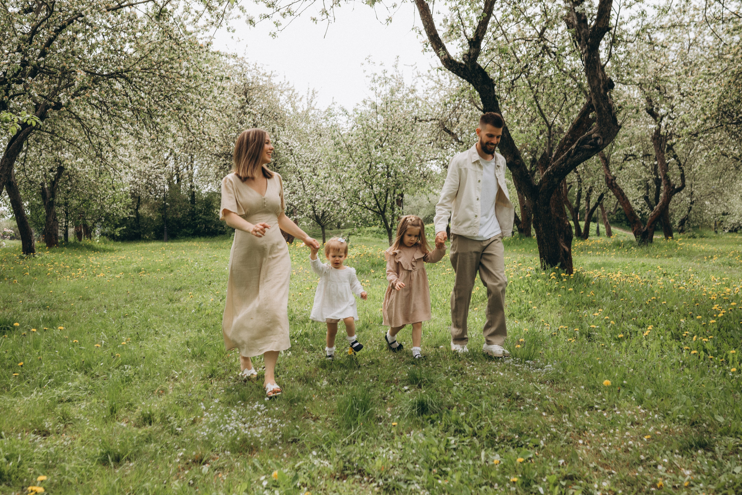 Джонни, Эвелина, Хозьяна и Эмилия. Семейный фотограф Юлия Власова