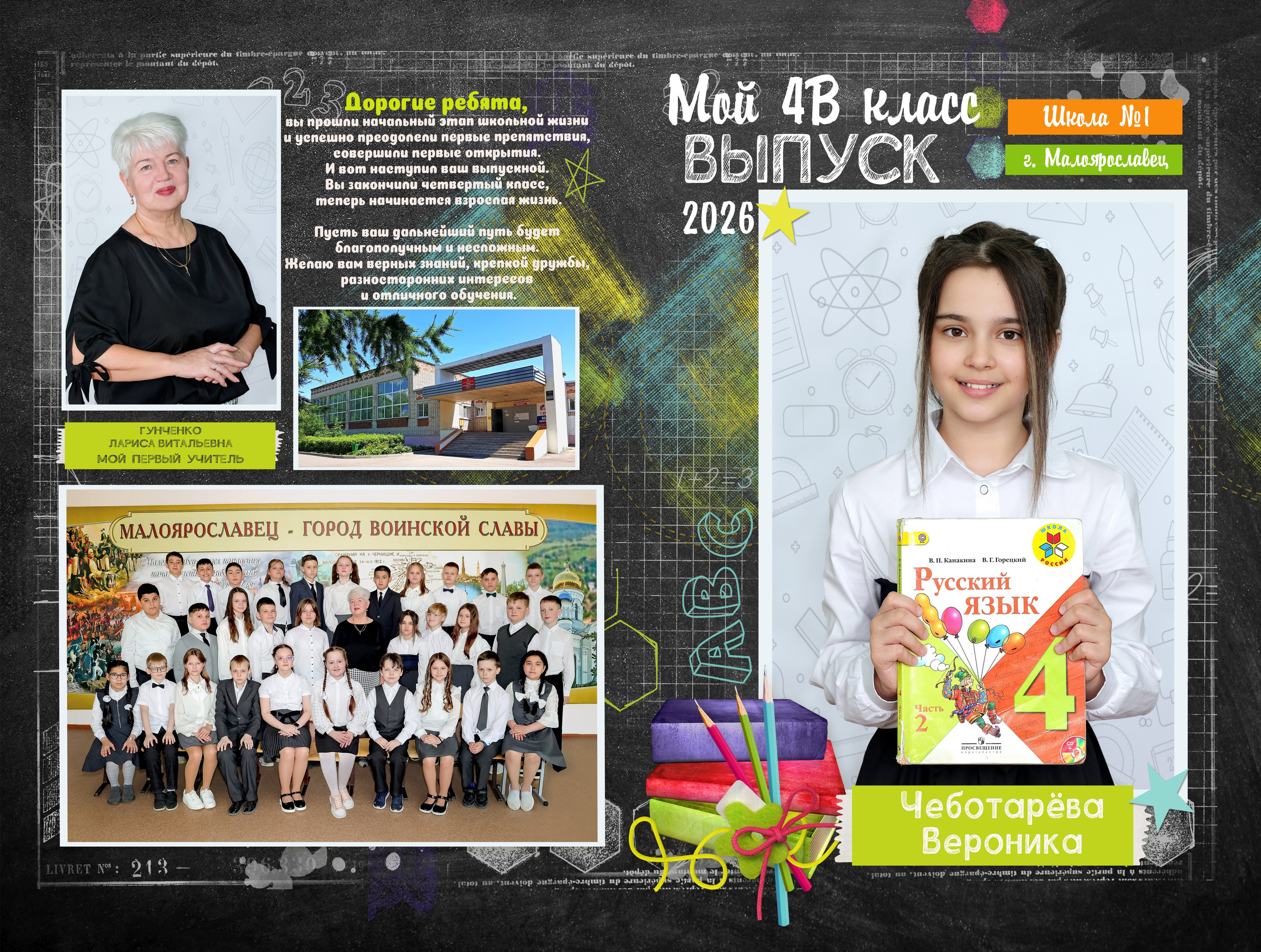 Шаблоны альбомов для школьников и выпускников. Фотограф Настя Иманова