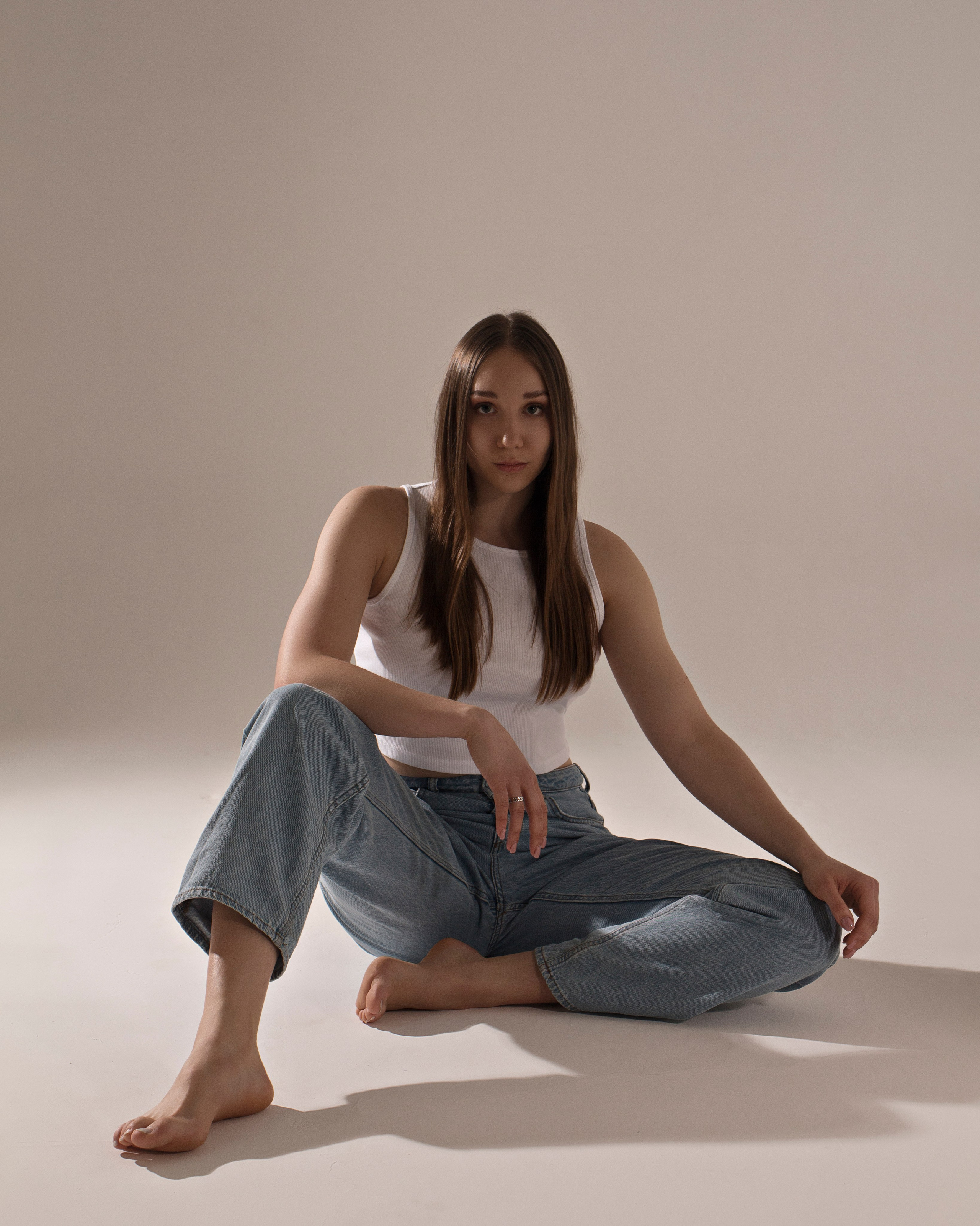 Женская фотосессия в фотостудии. Профессиональный фотограф в Москве