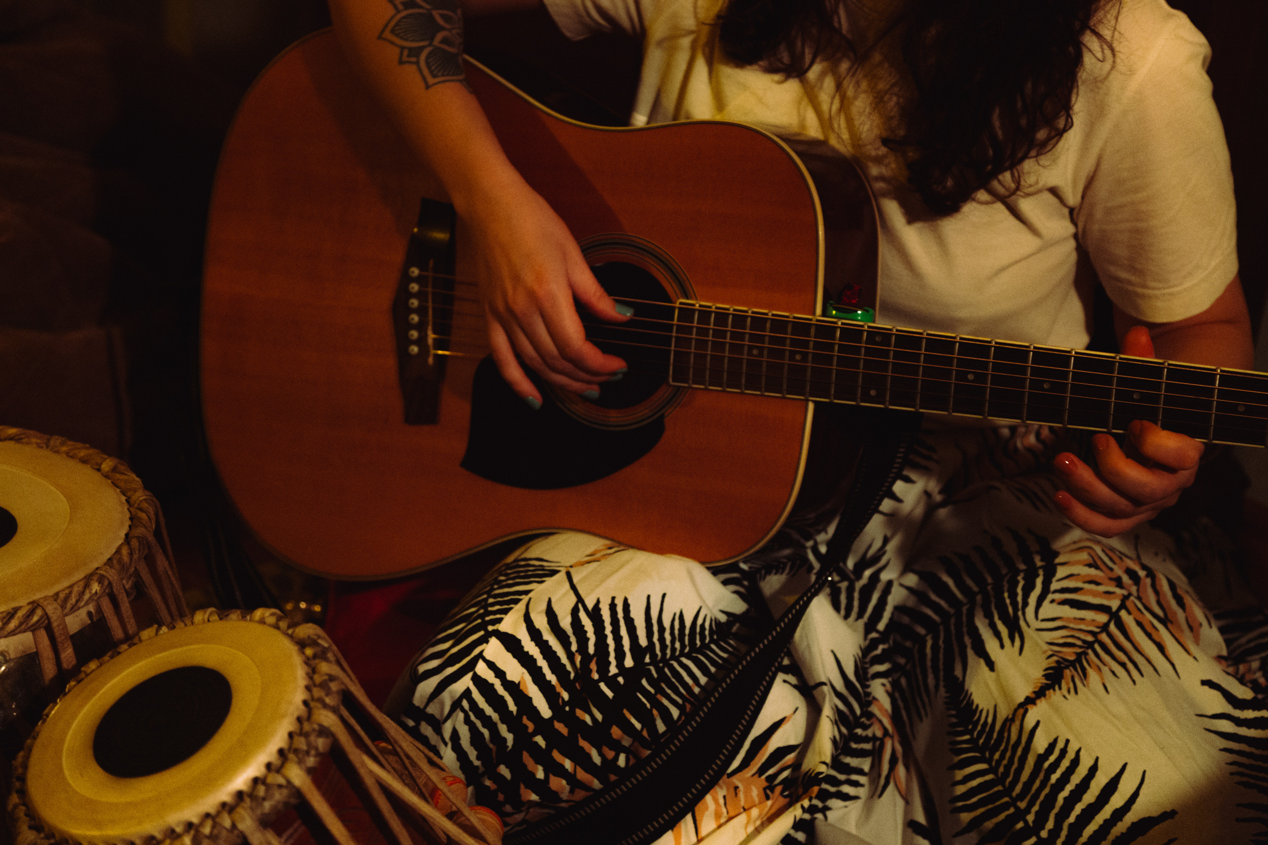 Flowers Flow / домашняя репетиция группы. Фотограф в Москве и Санкт-Петербурге Саша Кар