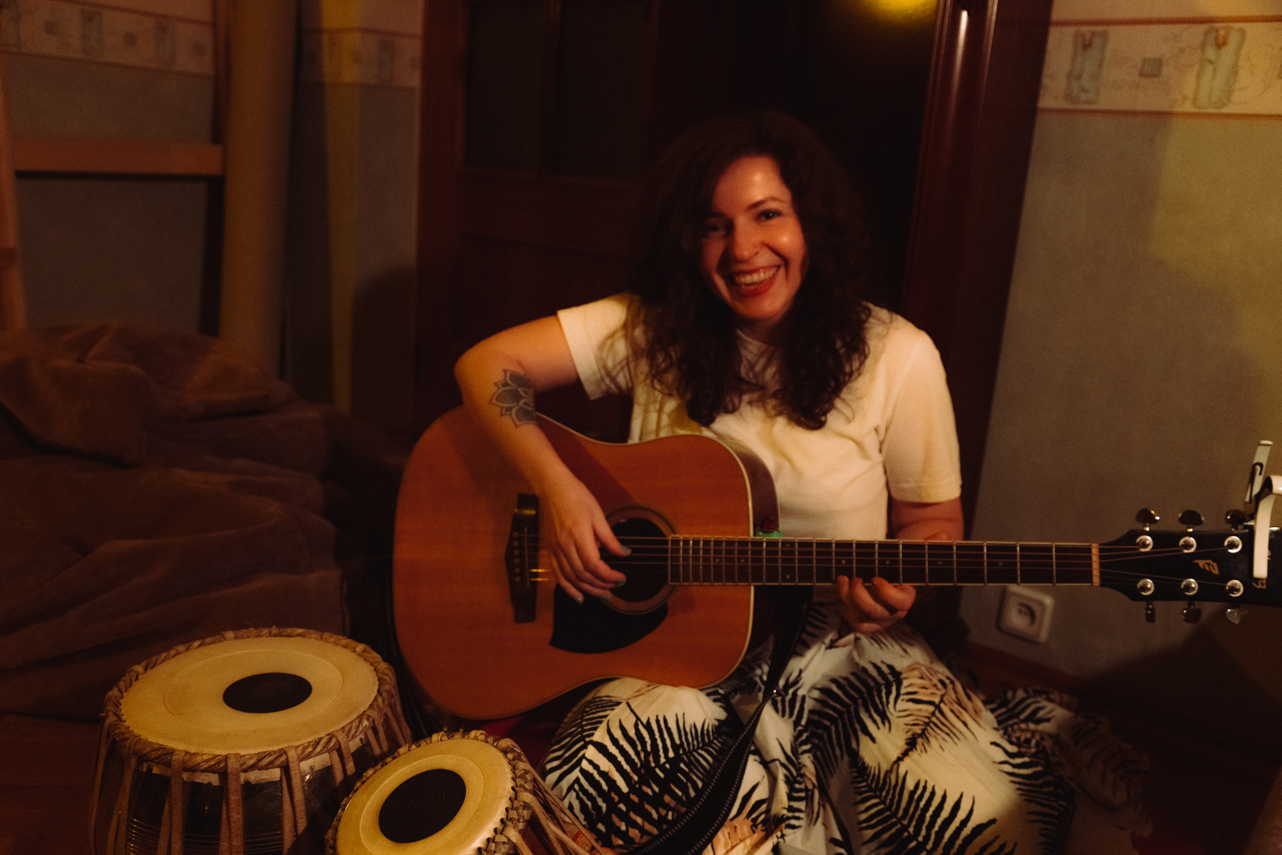 Flowers Flow / домашняя репетиция группы. Фотограф в Москве и Санкт-Петербурге Саша Кар