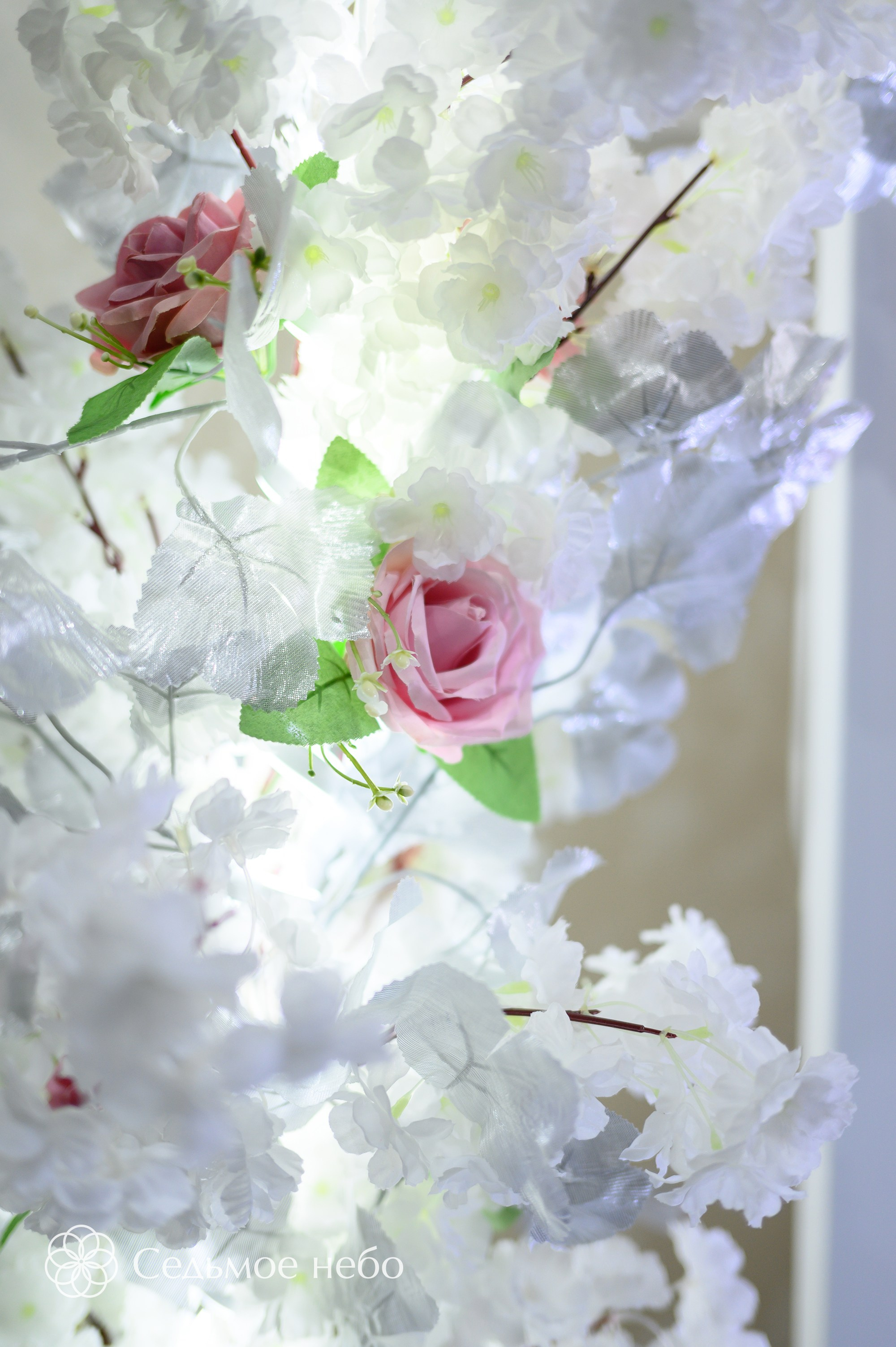 Фотозона на юбилей. Студия декора Седьмое небо