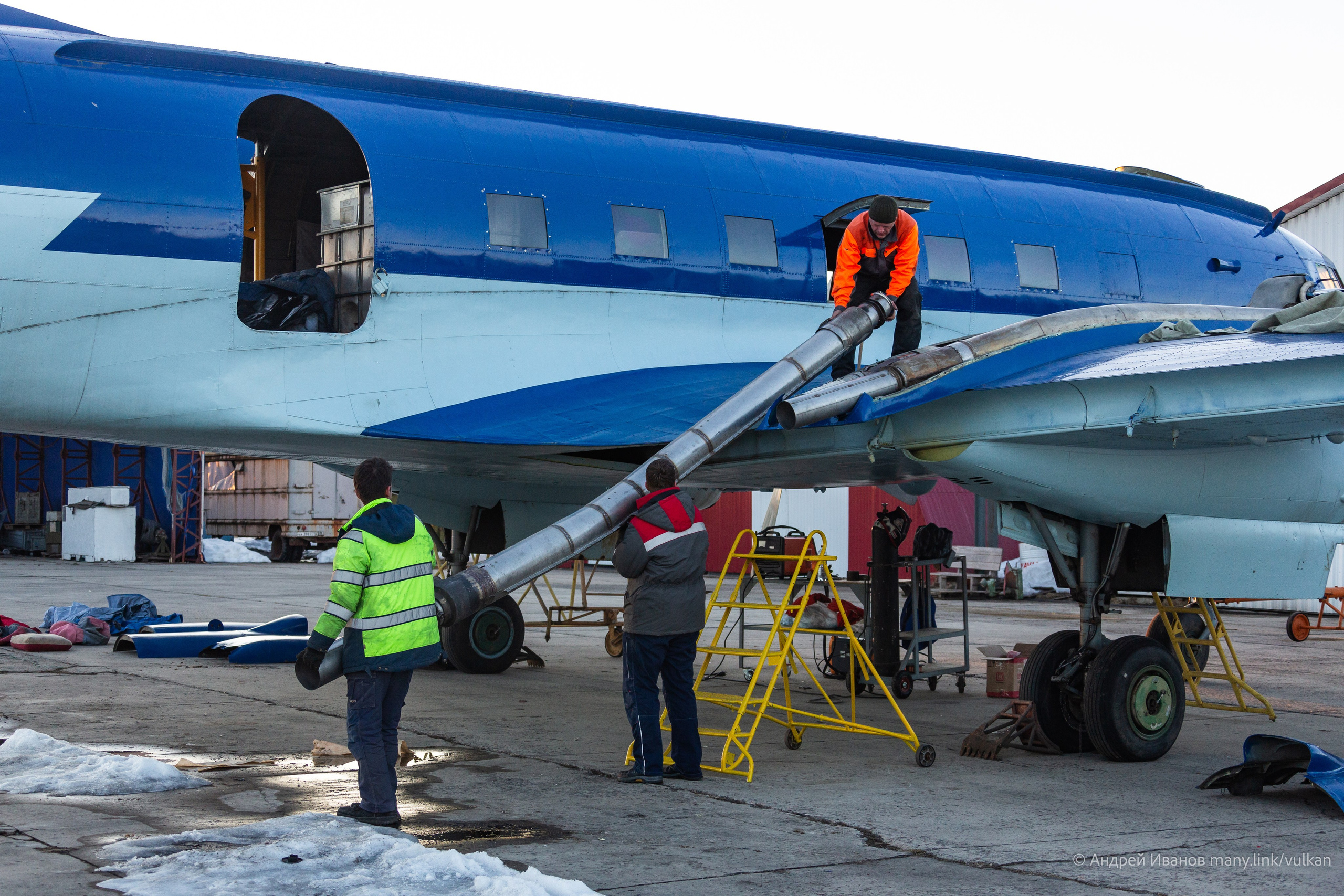 Ил-14Т «Голубая Мечта» (2026 г.). Фотоальбом показывающий увлекательный мир авиации и мир медведей Андрея Иванова