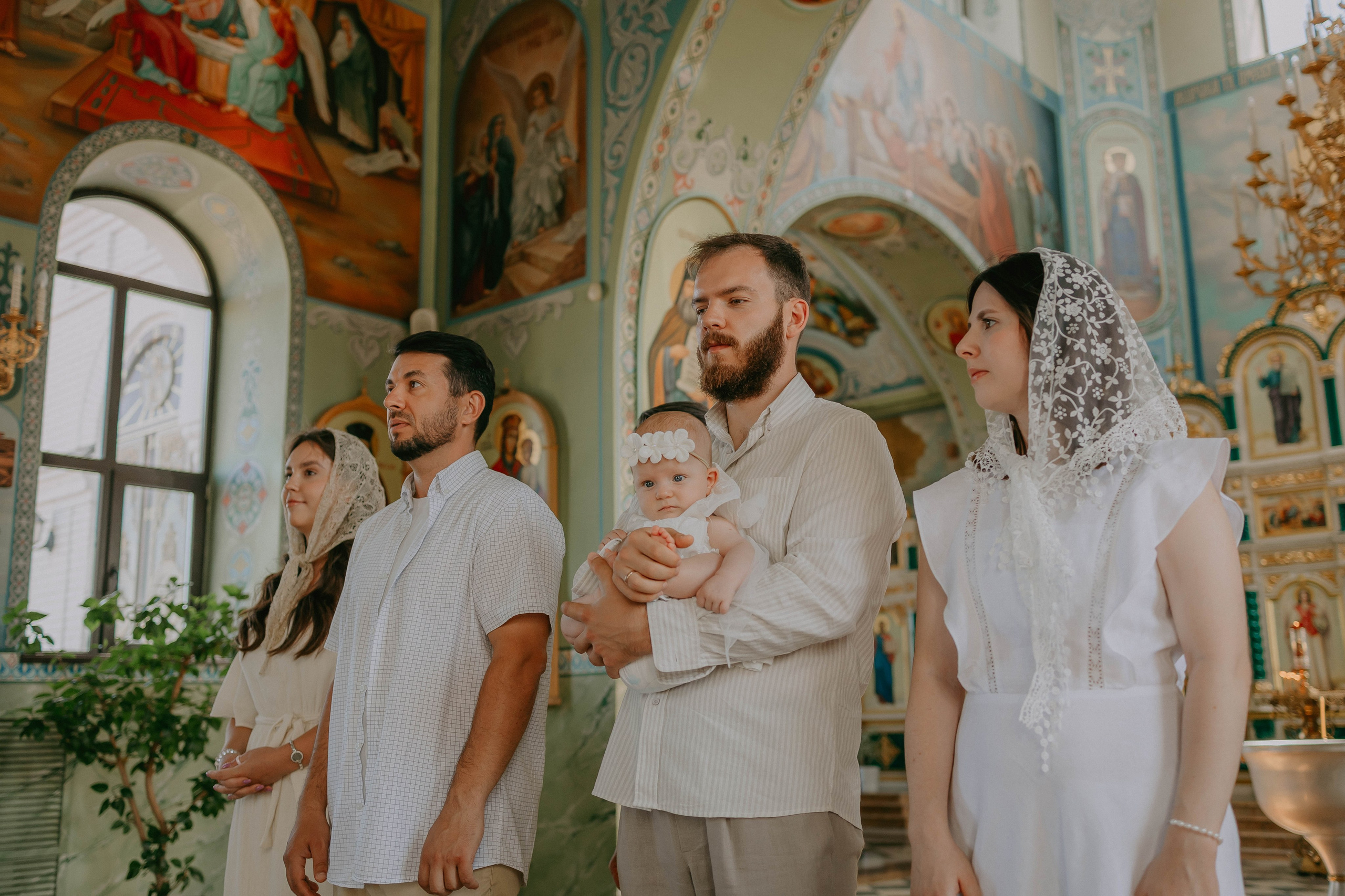 Крещение Ассоль. Семейный фотограф в Волгодонске Краченцева Анна