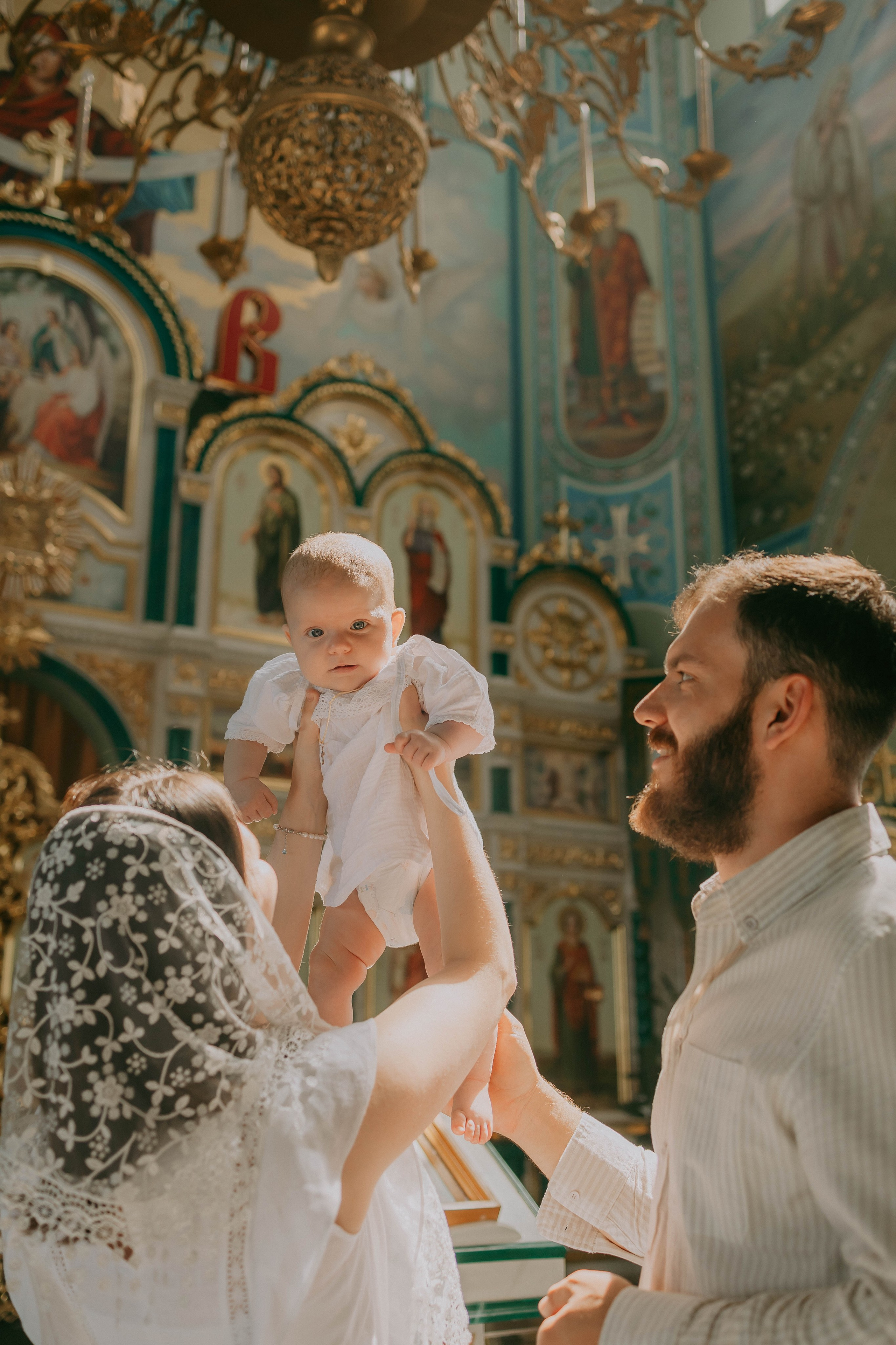 Крещение Ассоль. Семейный фотограф в Волгодонске Краченцева Анна