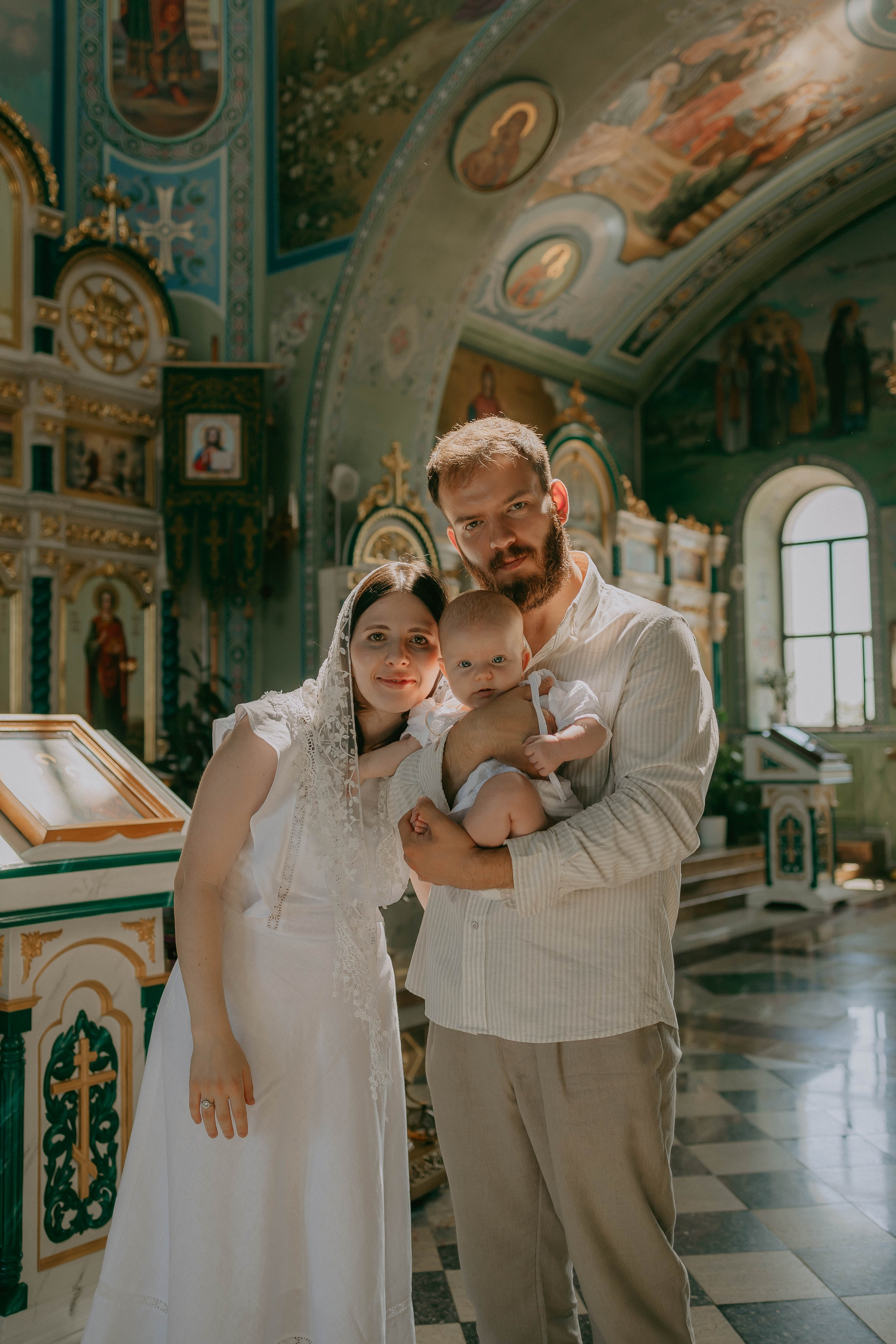 Крещение Ассоль. Семейный фотограф в Волгодонске Краченцева Анна