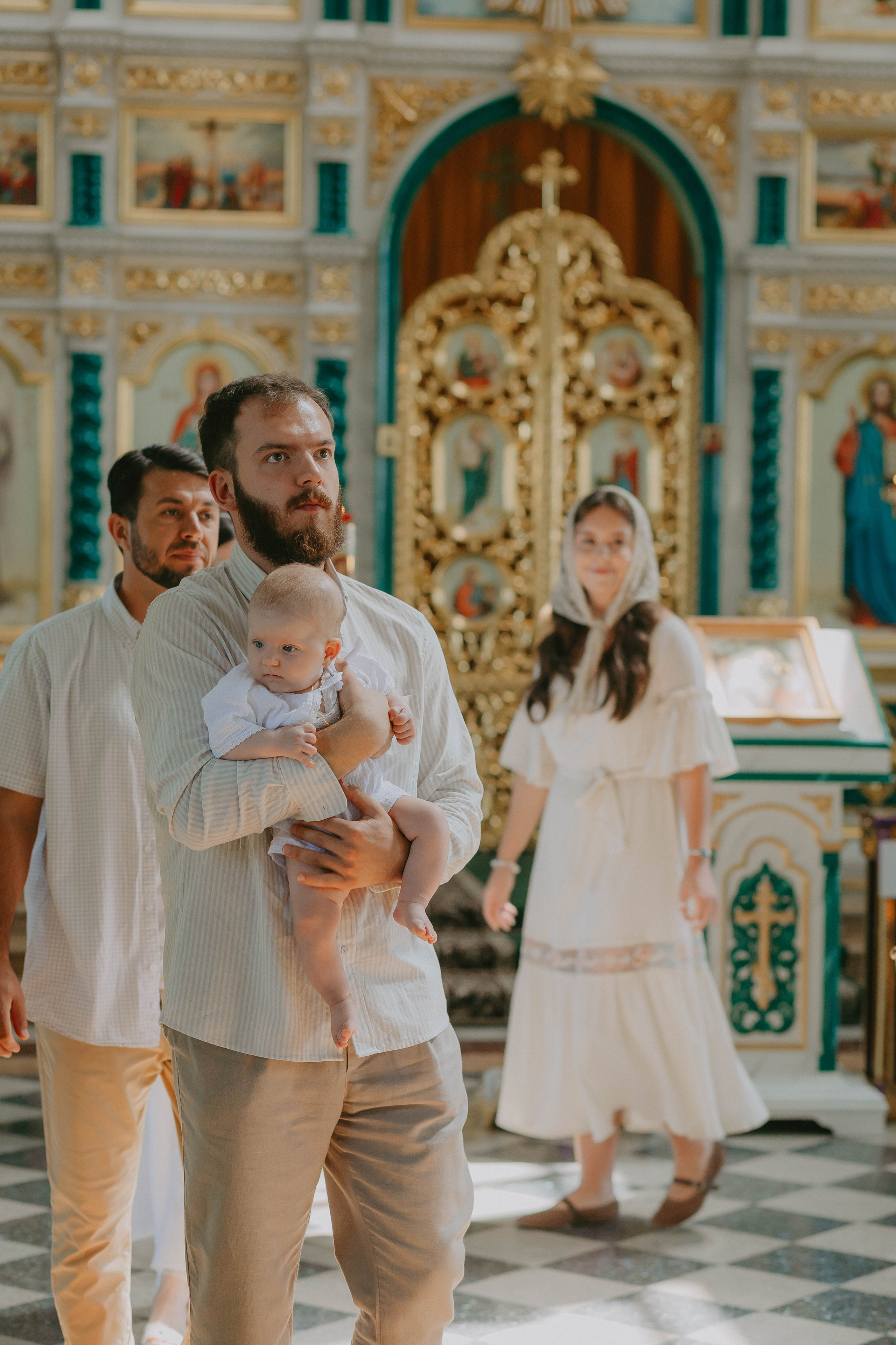 Крещение Ассоль. Семейный фотограф в Волгодонске Краченцева Анна