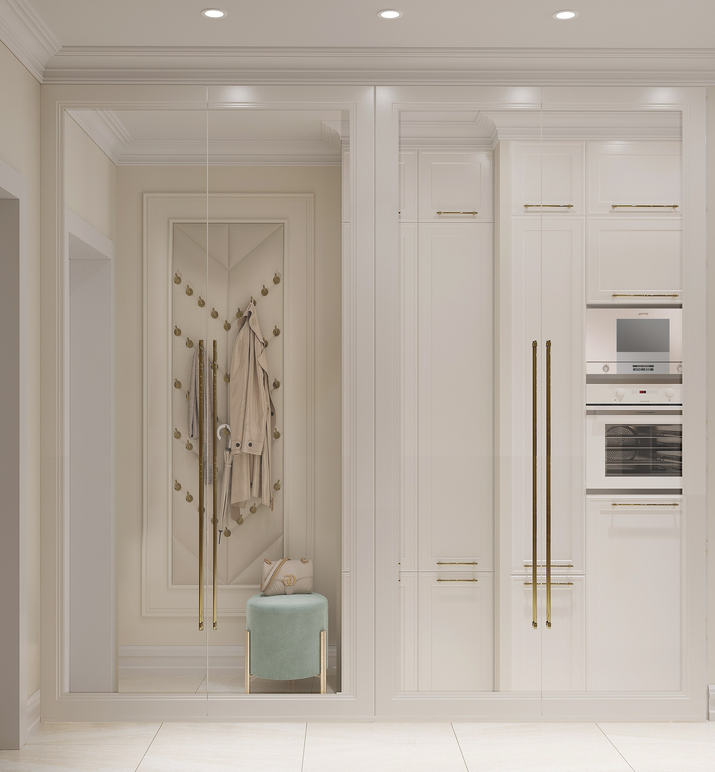 ЖК ЭНИТЕО, 71 м² | МОСКВА. Design interior-Samsonyan R