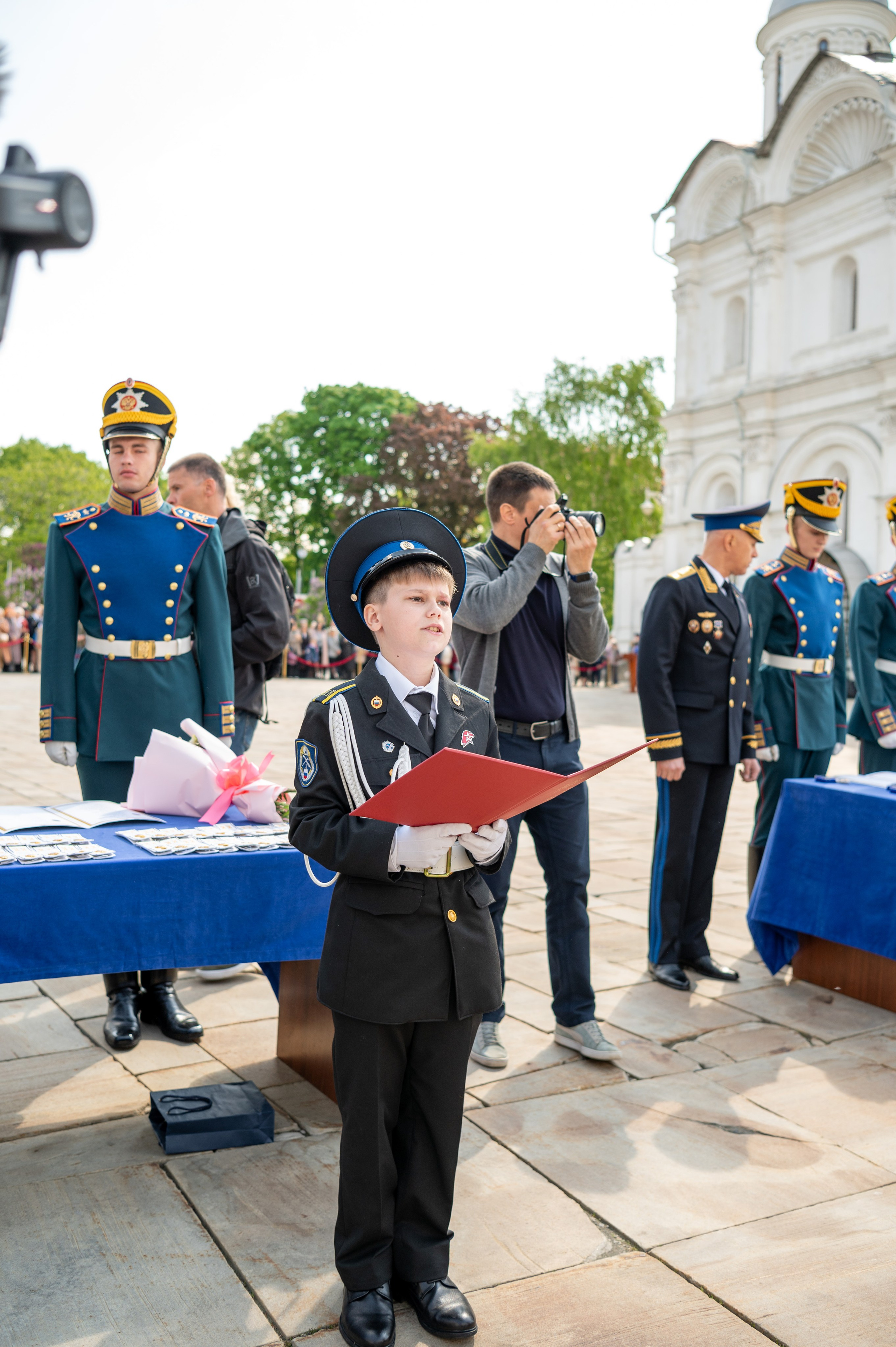 Фотосессия Присяги кадетов «Школа 1231 им. В. Д. Поленова». Детский и семейный фотограф г. Москва Оксана Катаджи