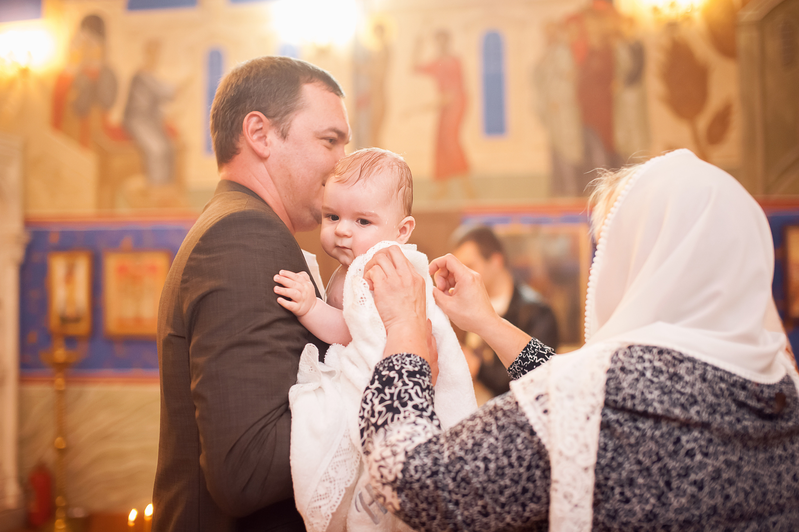 Таинство крещения. Детский и семейный фотограф в Переславле-Залесском Елена Усова