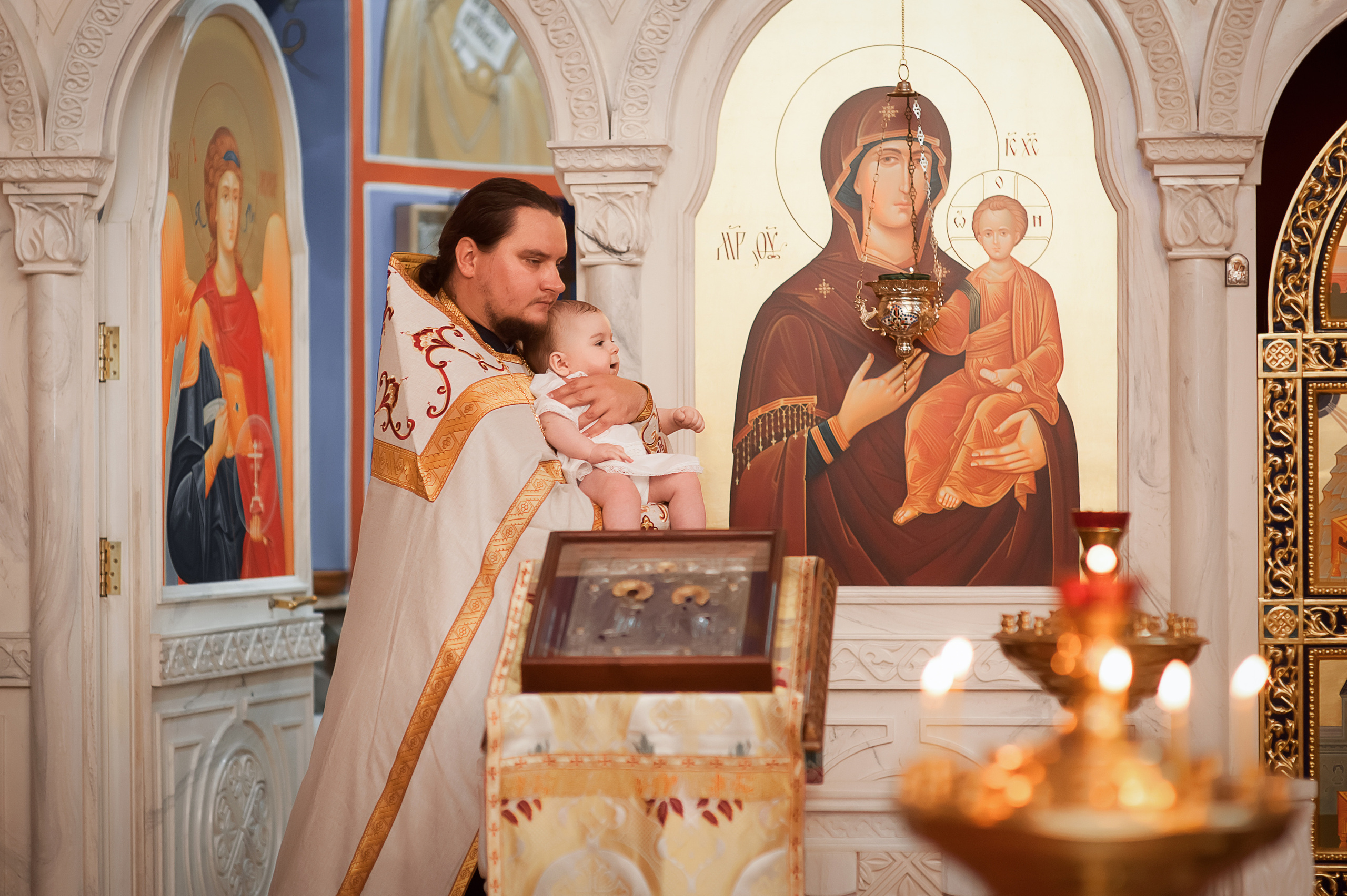Таинство крещения. Детский и семейный фотограф в Переславле-Залесском Елена Усова
