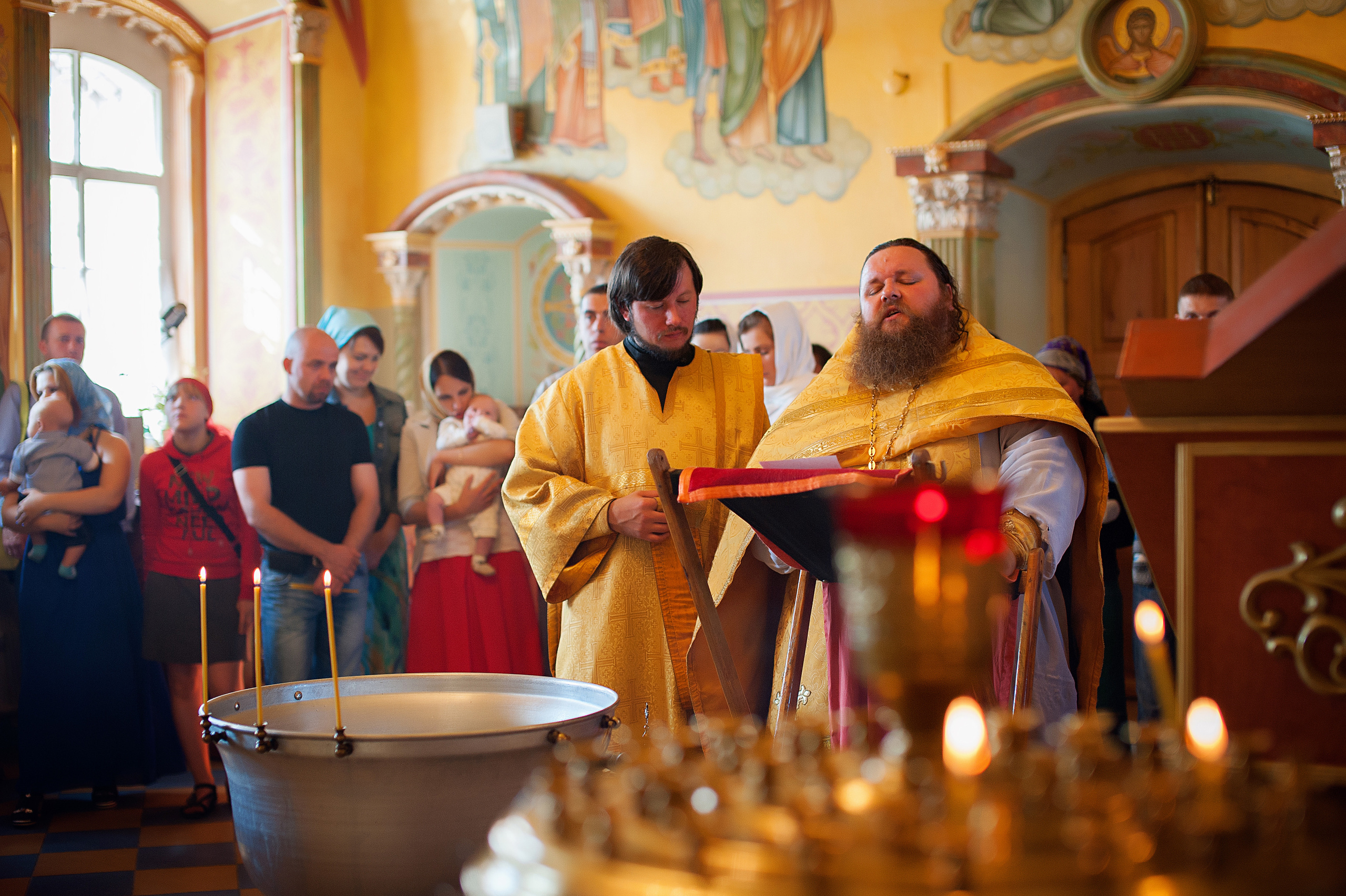 Таинство крещения. Детский и семейный фотограф в Переславле-Залесском Елена Усова