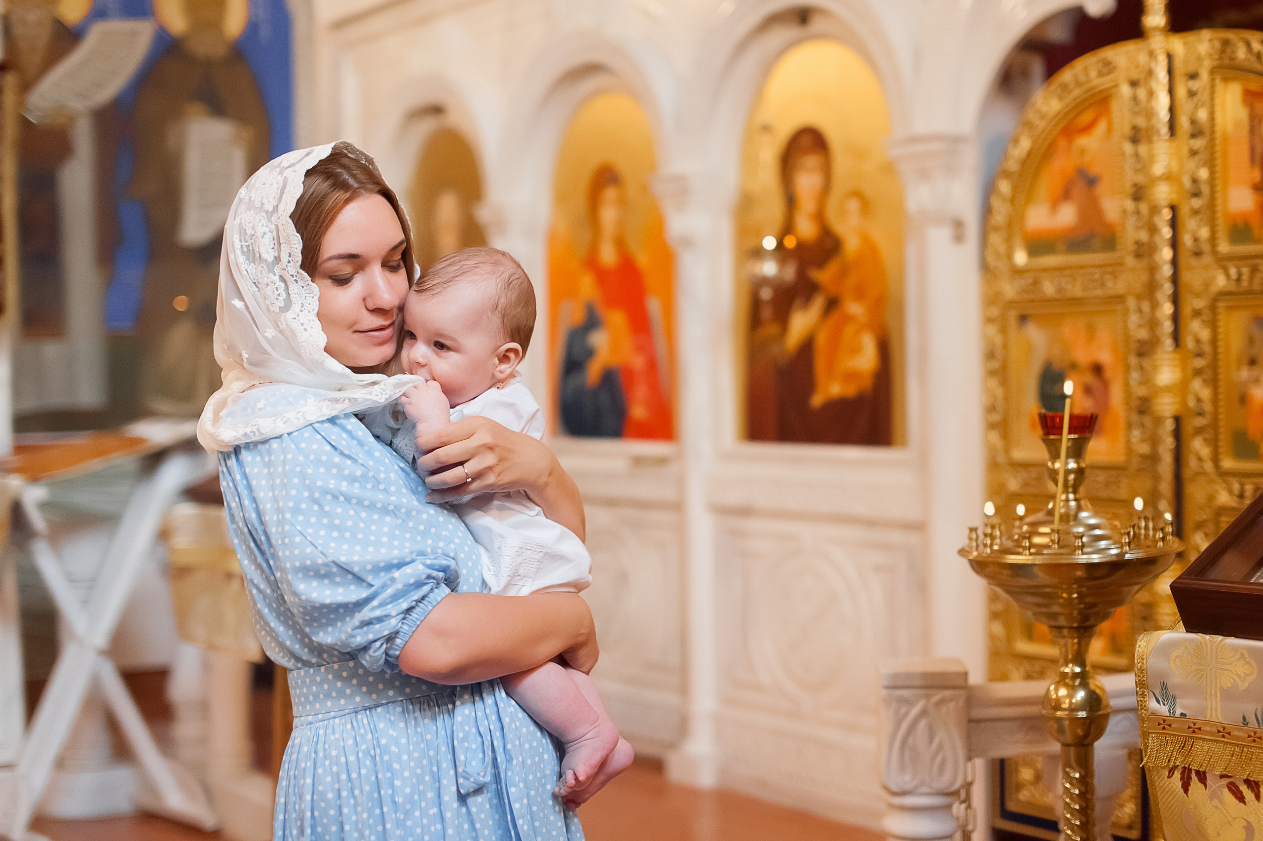 Таинство крещения. Детский и семейный фотограф в Переславле-Залесском Елена Усова