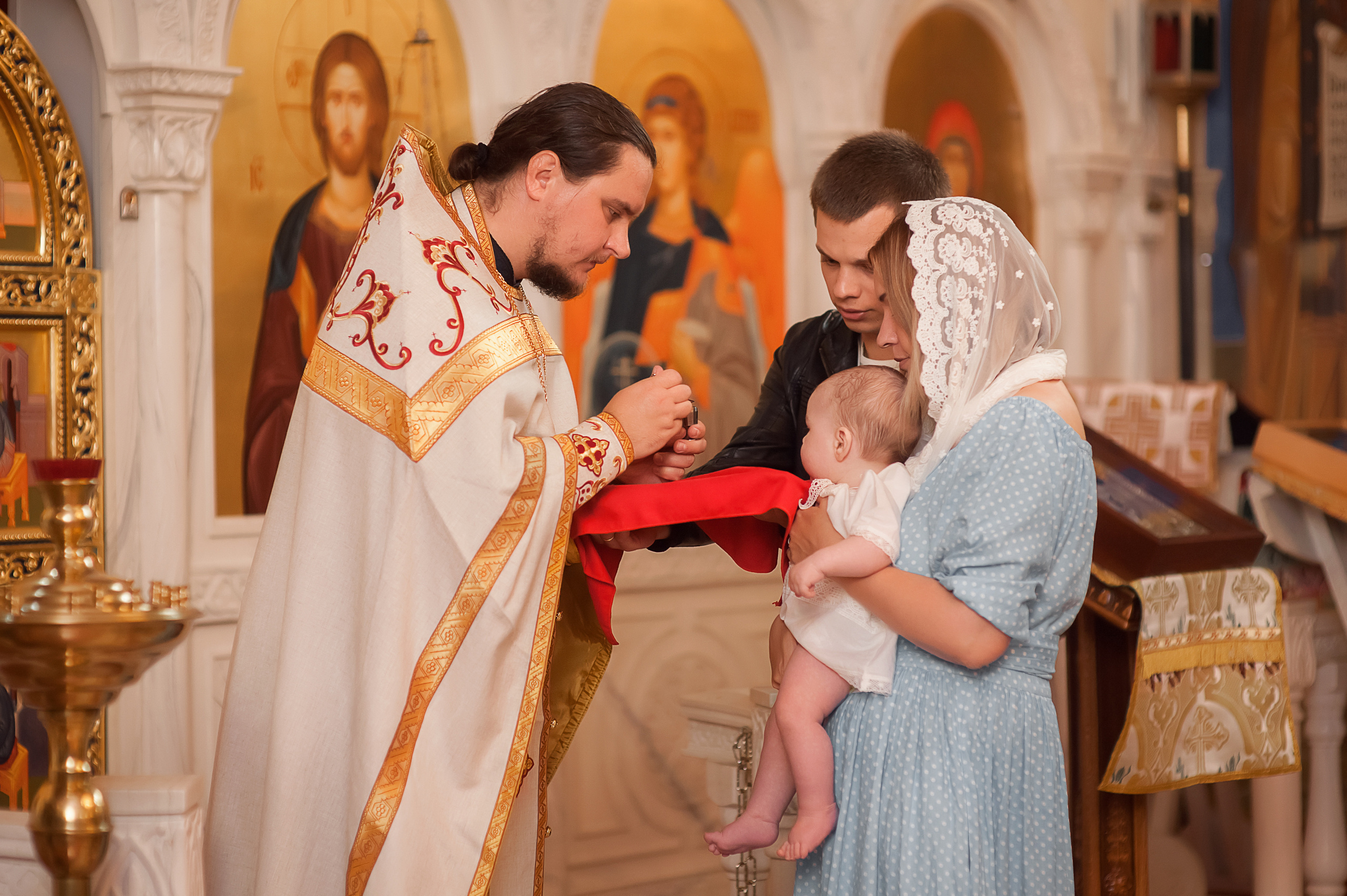 Таинство крещения. Детский и семейный фотограф в Переславле-Залесском Елена Усова