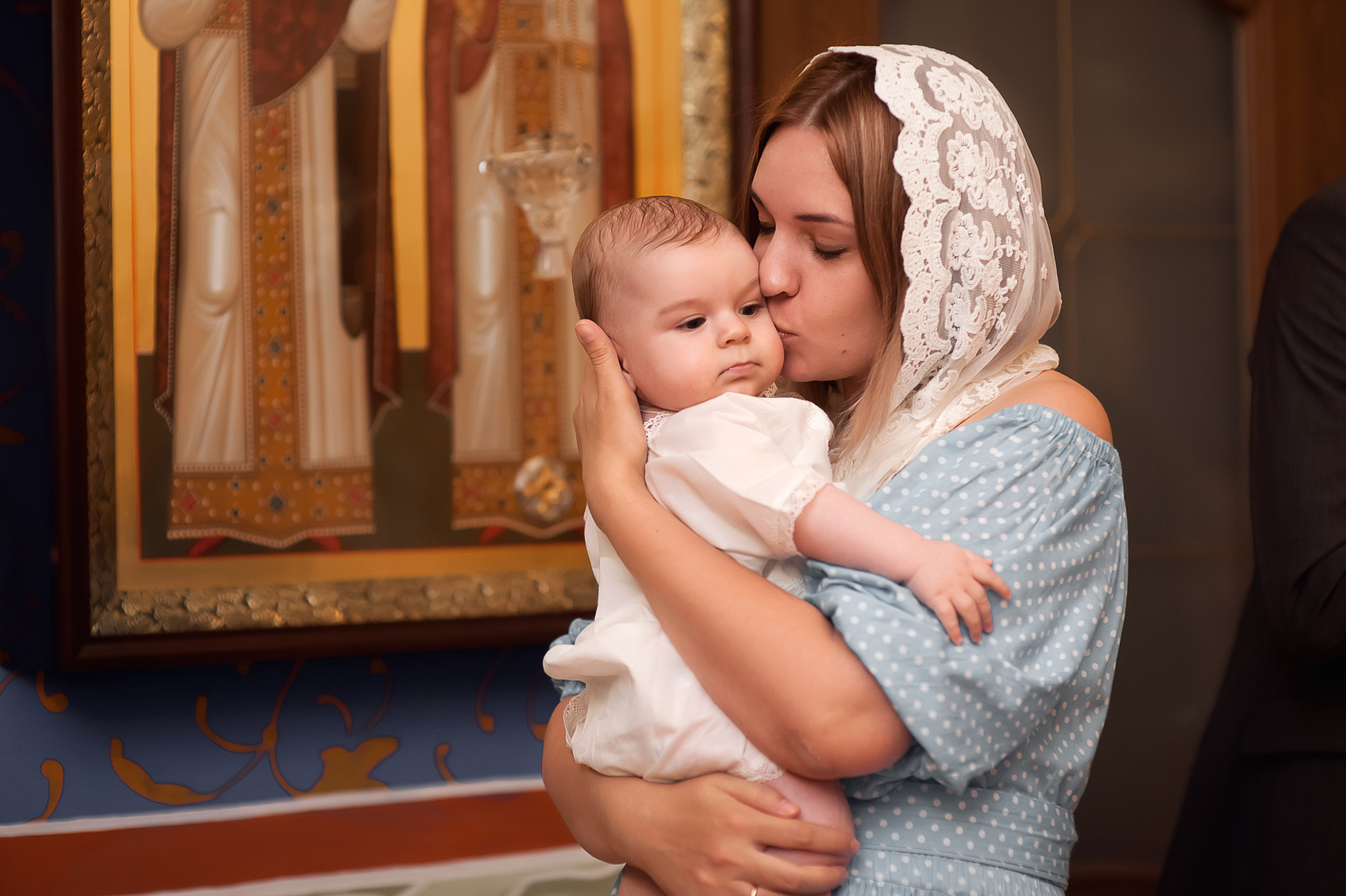 Таинство крещения. Детский и семейный фотограф в Переславле-Залесском Елена Усова