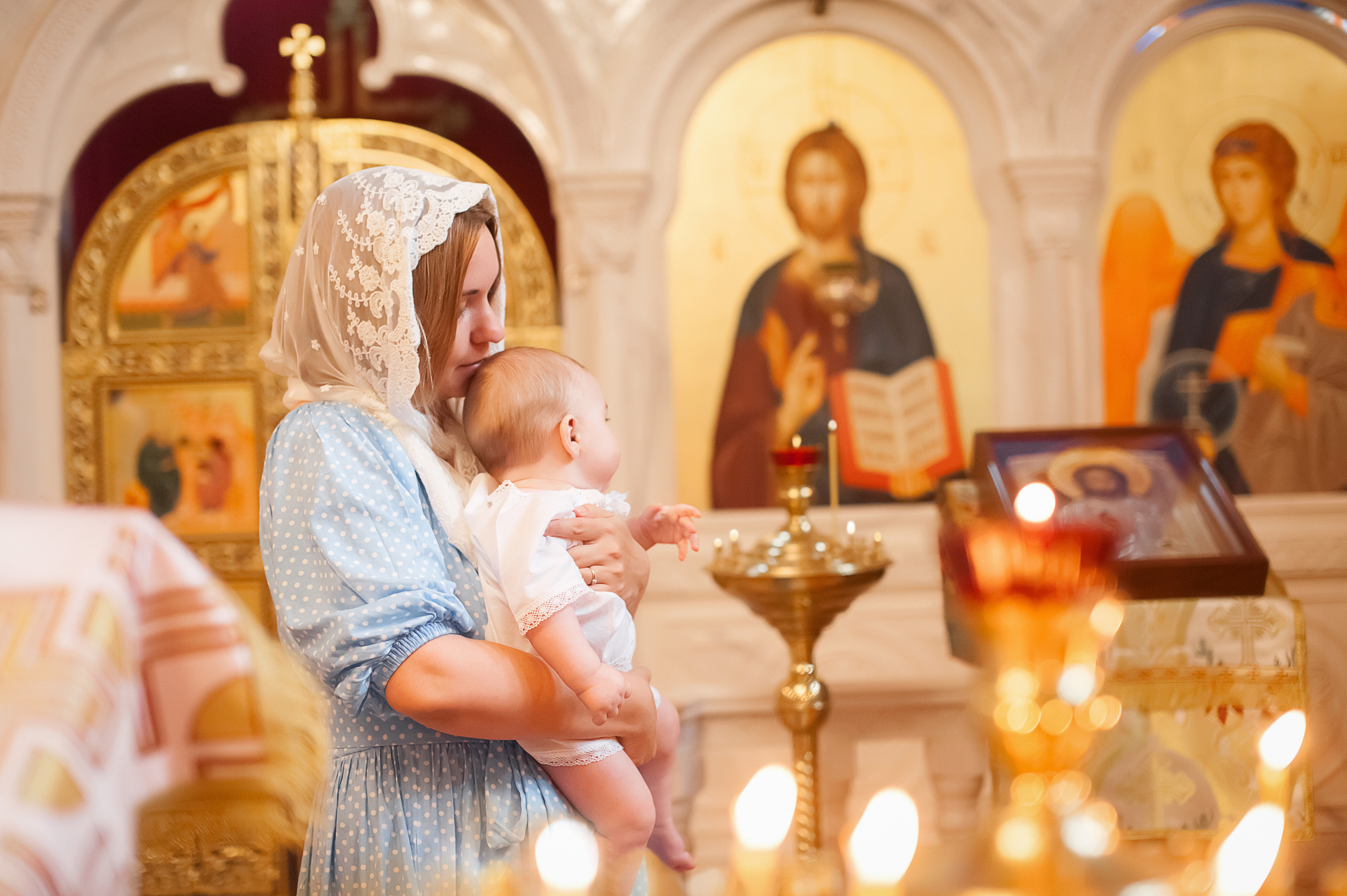 Таинство крещения. Детский и семейный фотограф в Переславле-Залесском Елена Усова