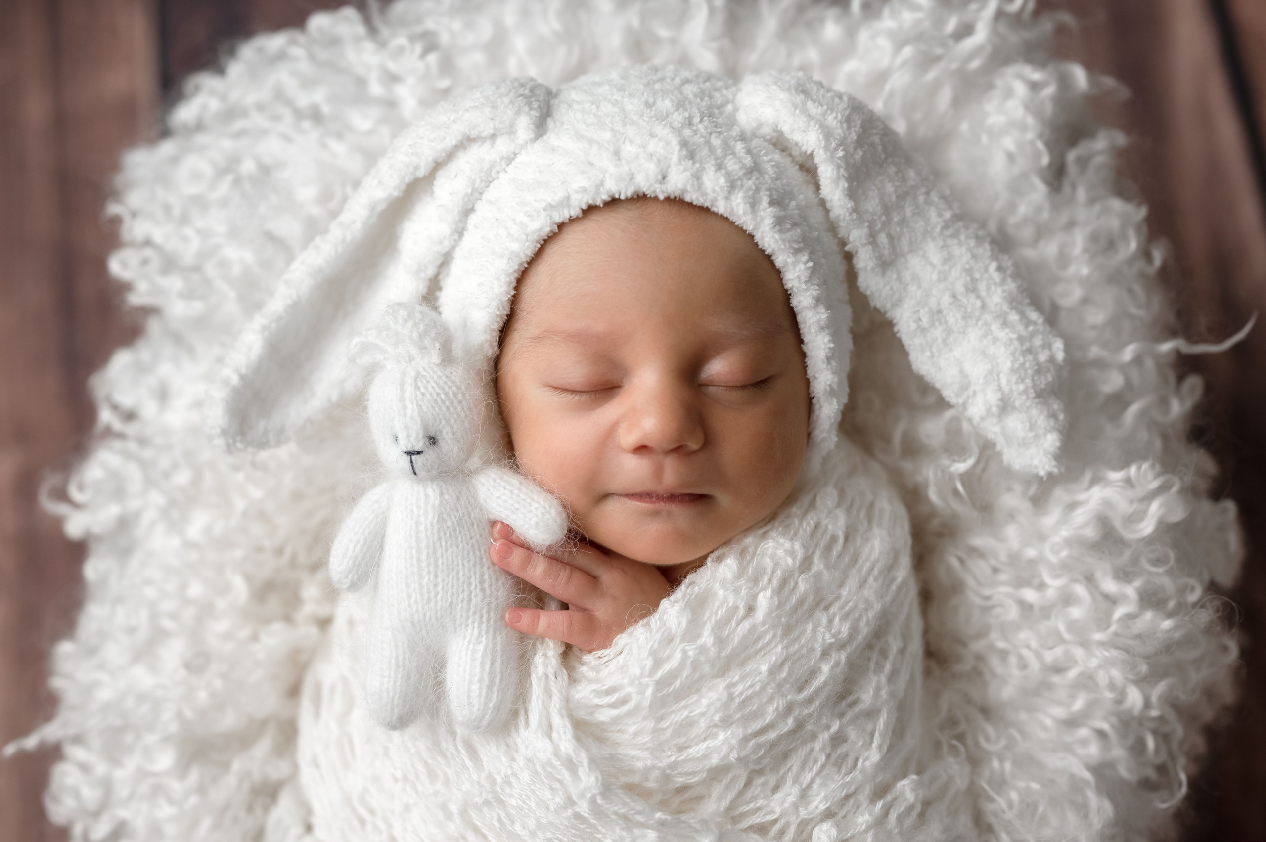 Классический ньюборн. Фотограф новорождённых Ольга Ушакова Москва