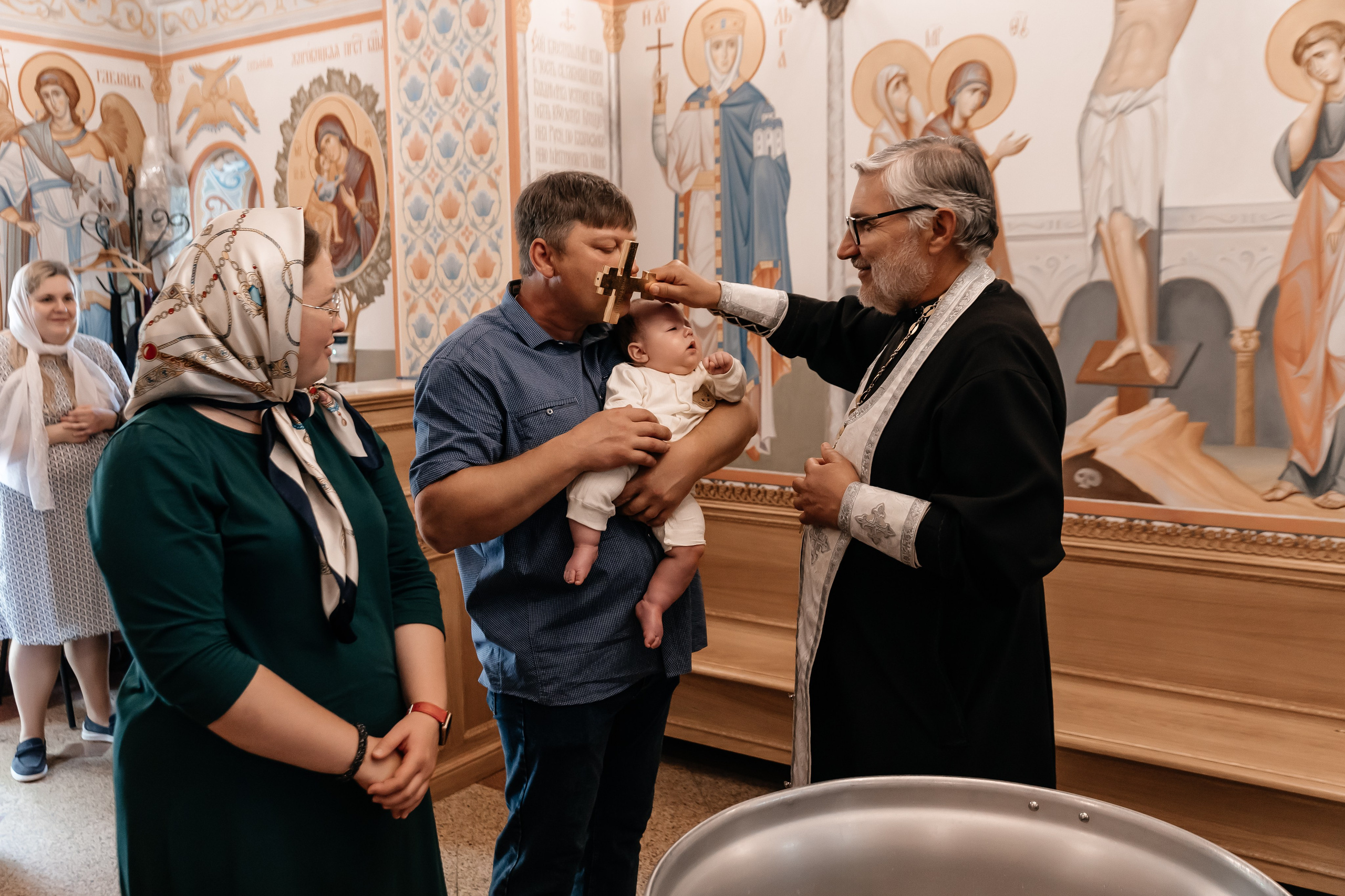 Крещение Максима. Семейный фотограф Минск Усова Ольга