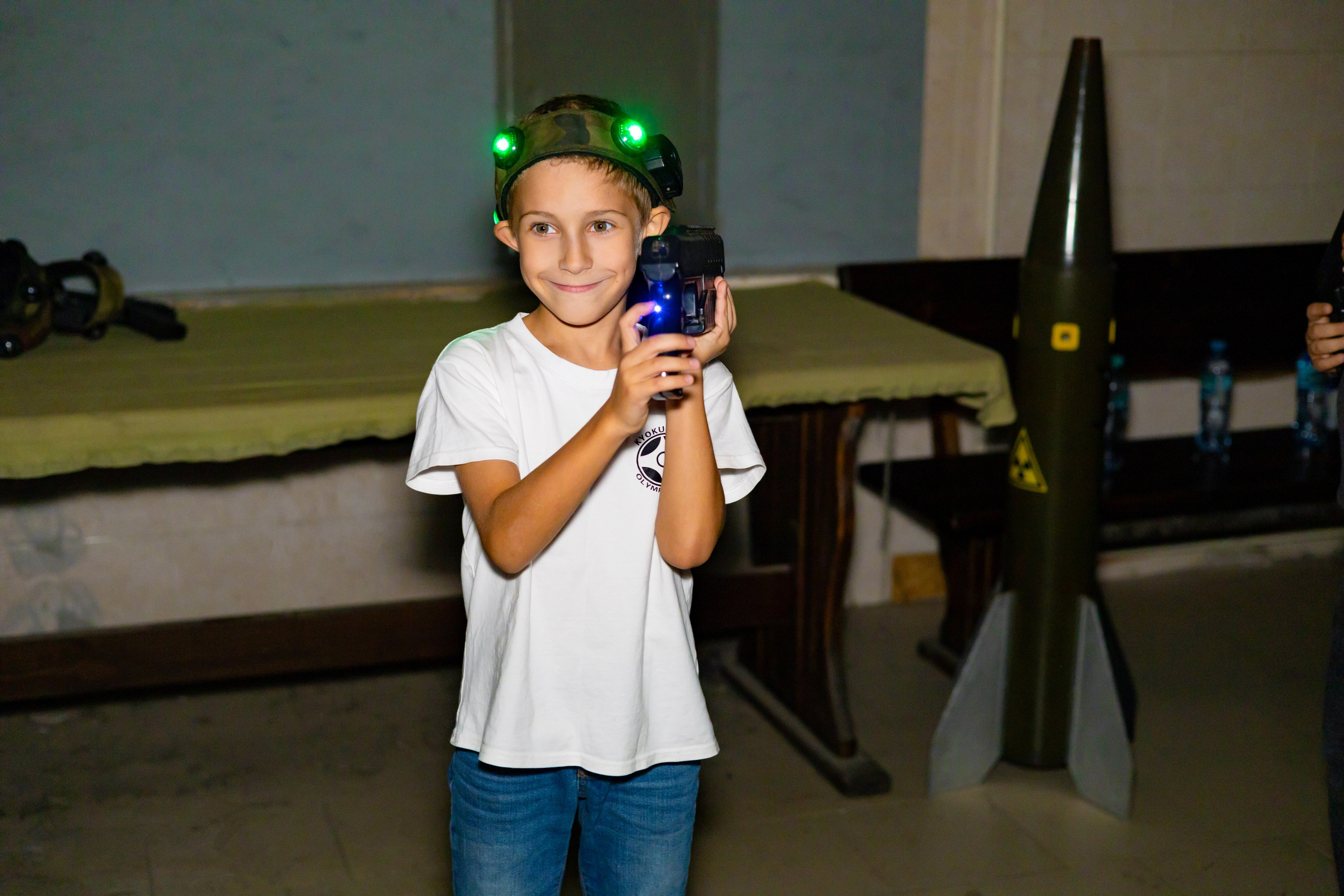 День рождения Максима в Лазертаг. Фотограф Москва