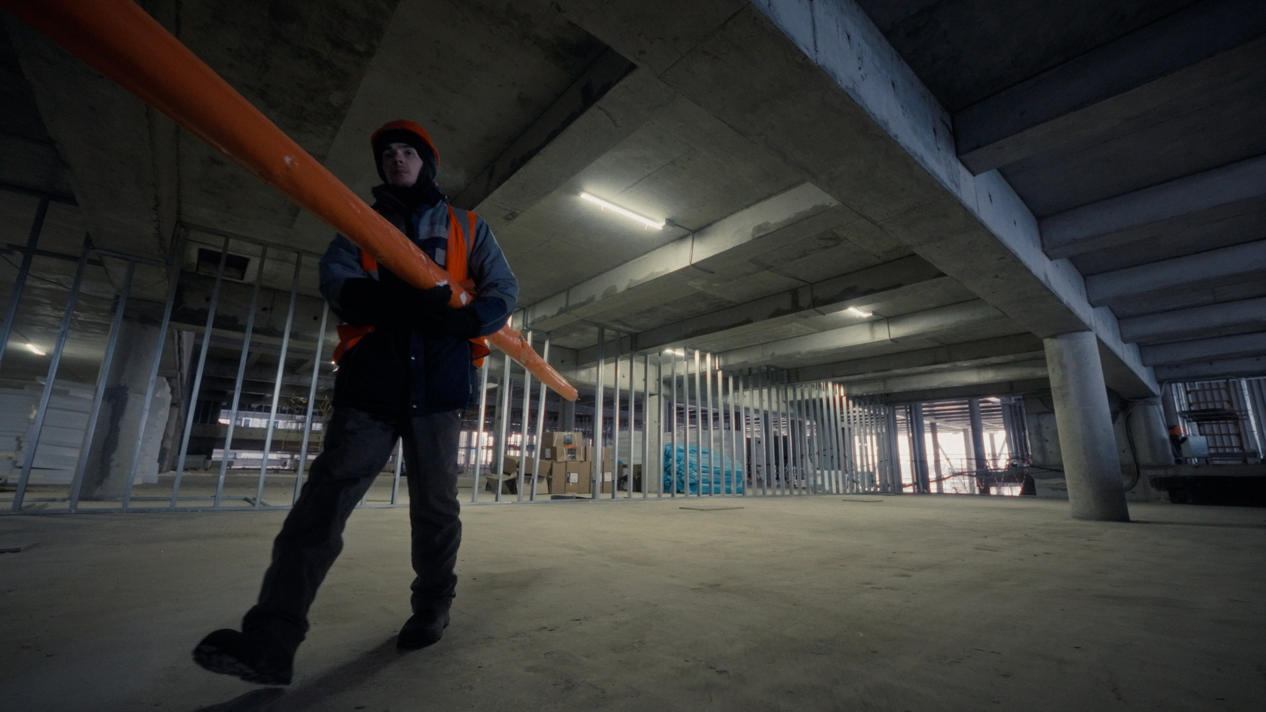 Строительство аэропорта в Благовещенске (promo). Цветокоррекция видео онлайн Иван Сержанов