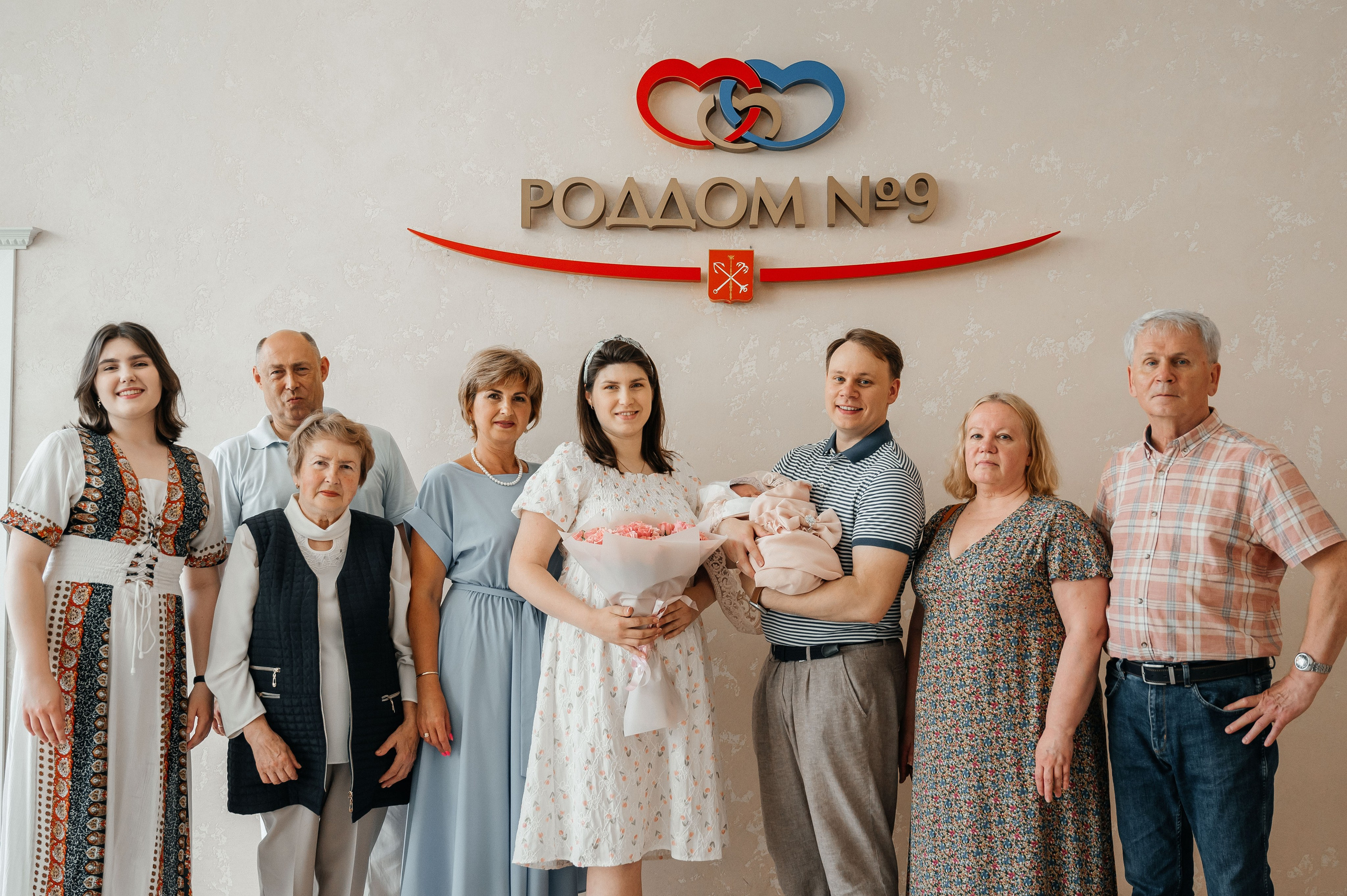 Выписка Александры. Фотограф на роды СПБ Юлия Герасимова