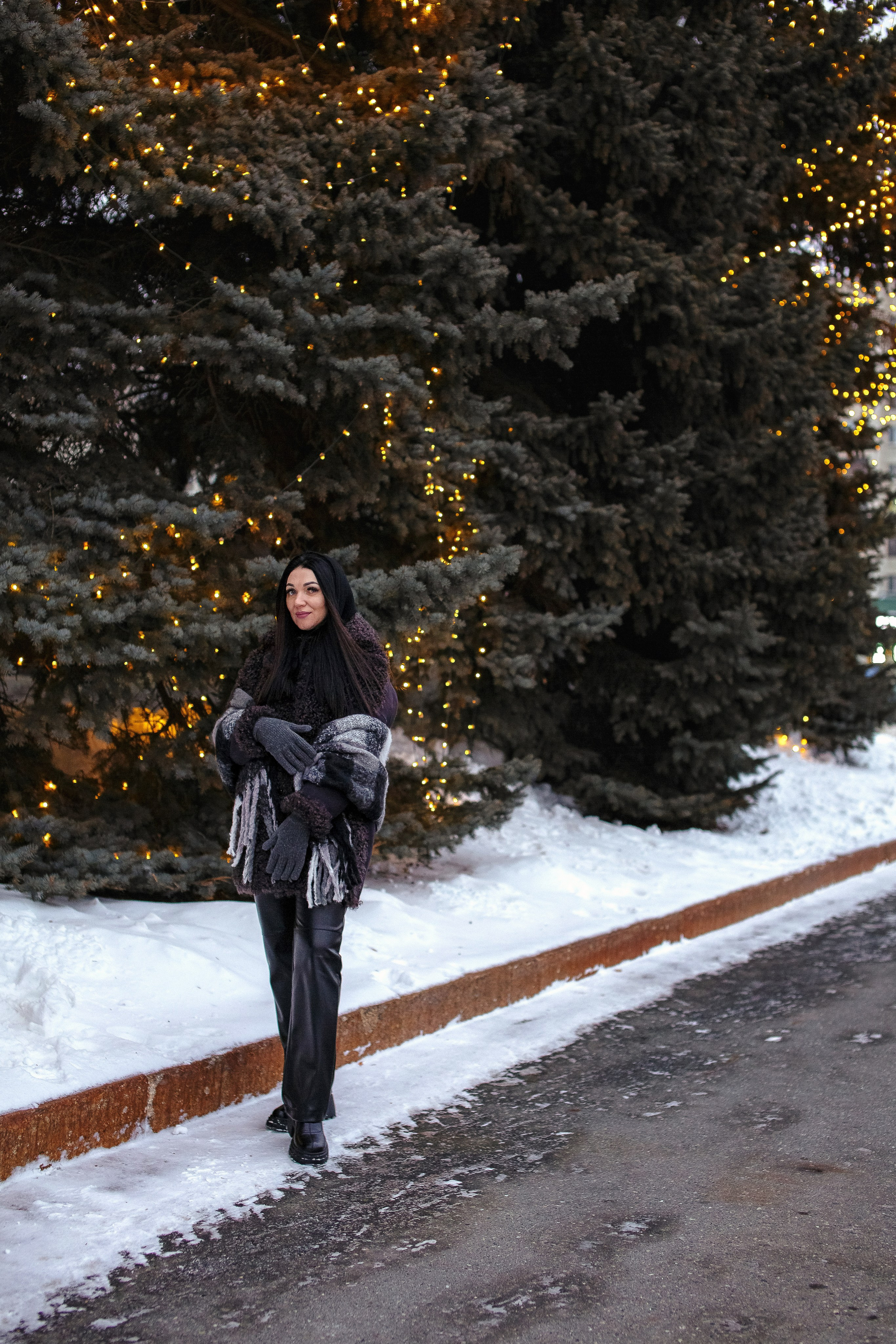 Прогулка в Рождество. Семейный и художественный фотограф в Тюмени Юлия Логинова