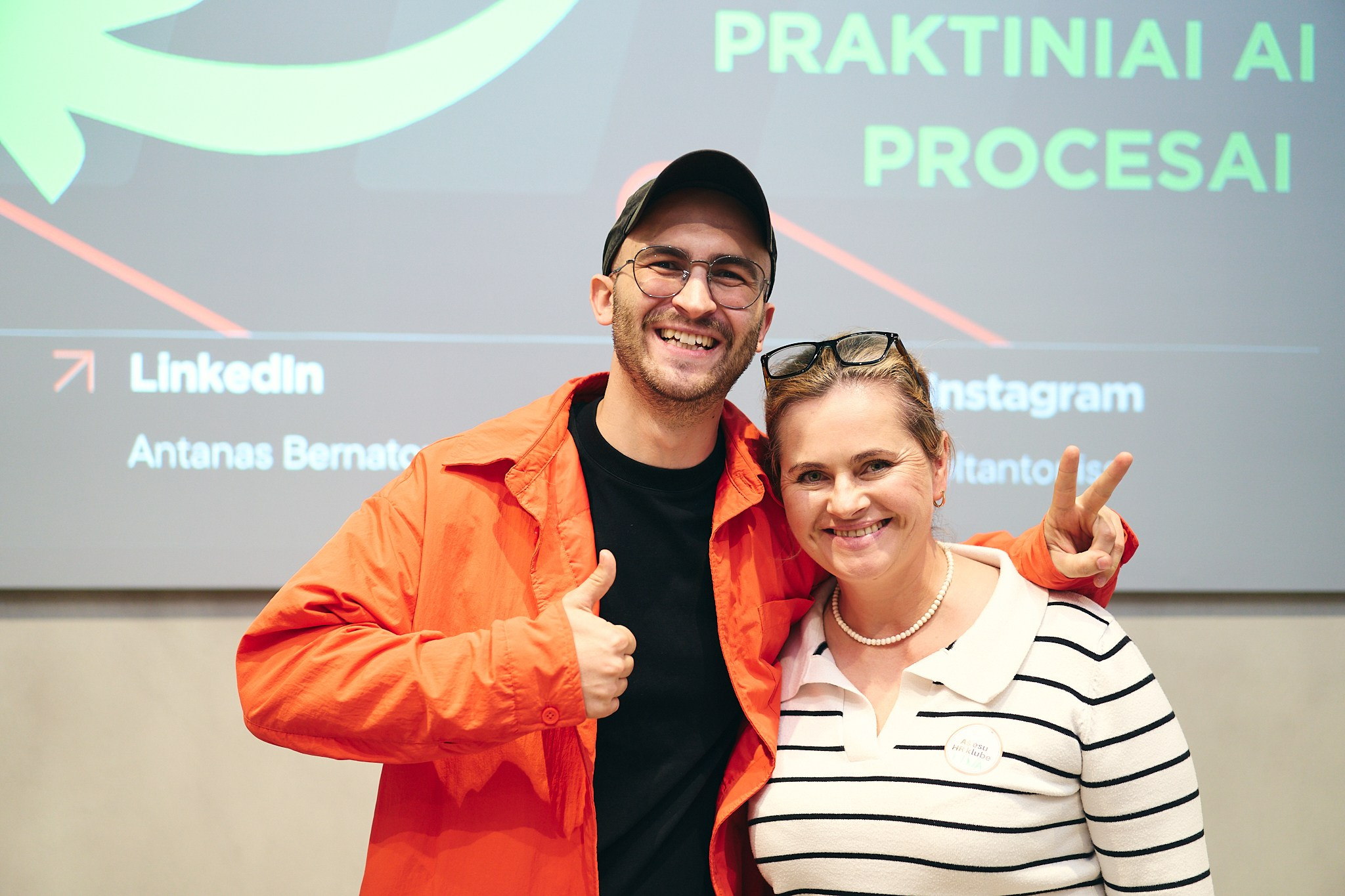 AI workshop for HR Hint. Photographer in Vilnius