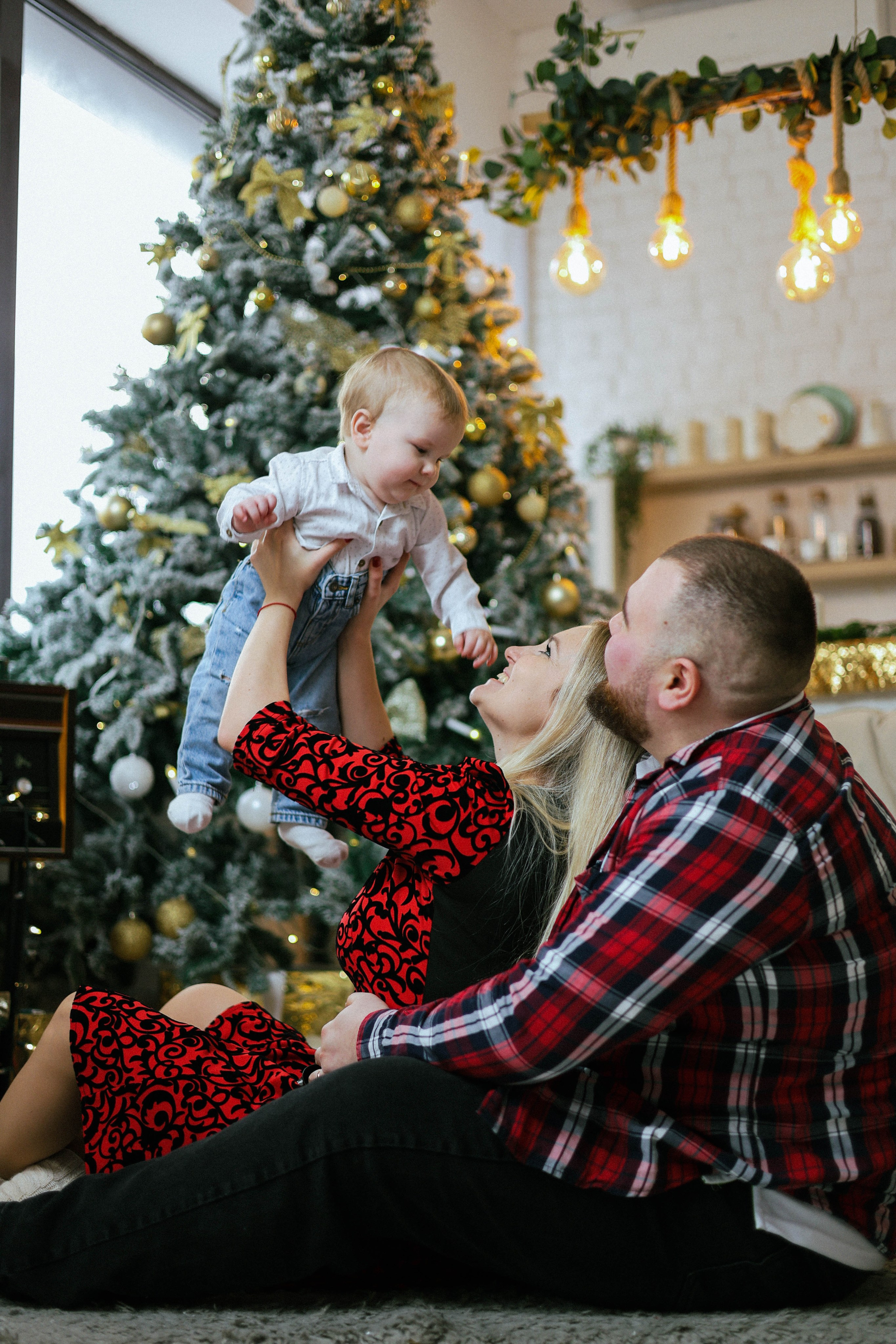 Новогодняя история «Валентина и ее семья». Фотограф в Москве Анастасия Калинина