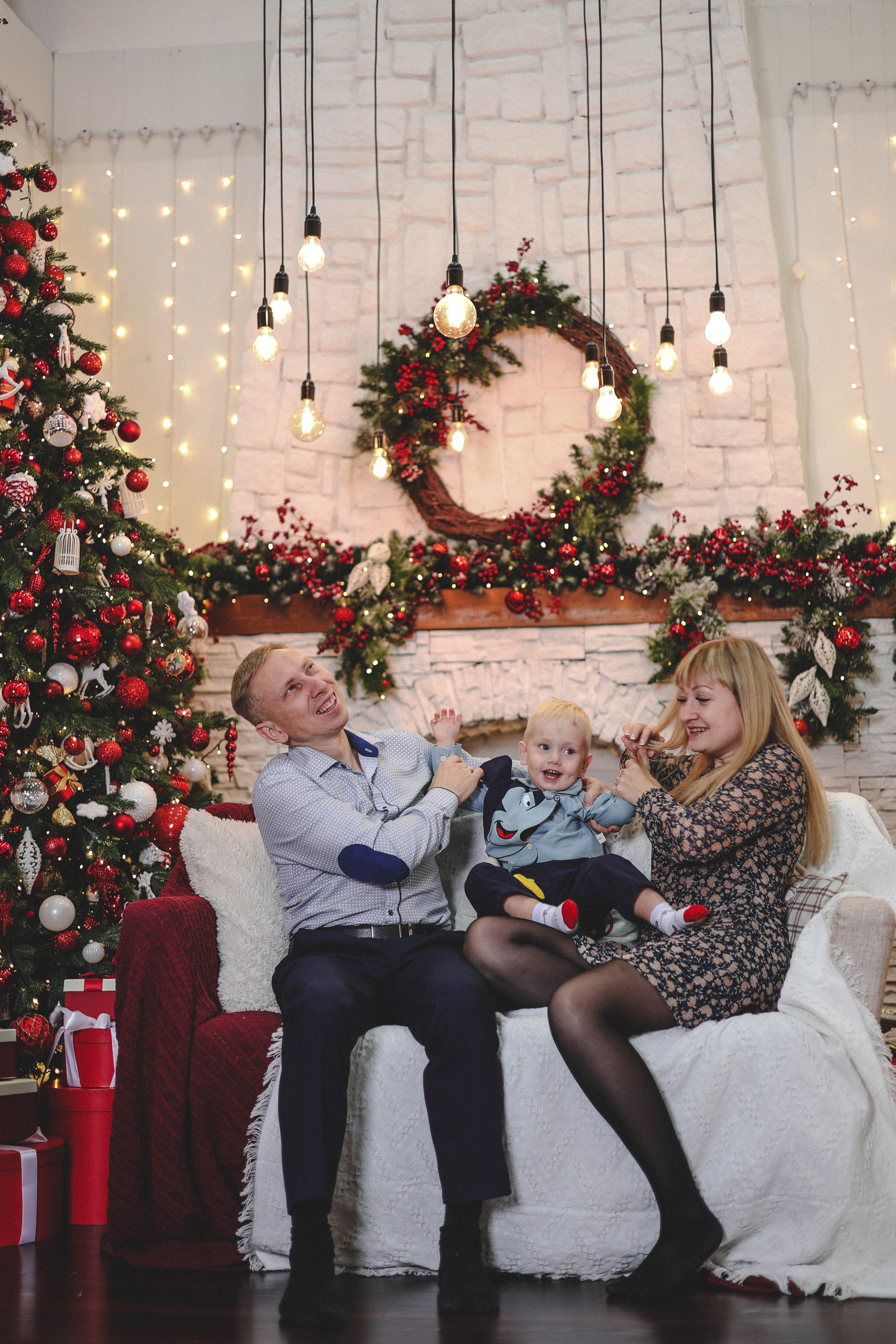 Новогодняя история «Мария и ее семья». Фотограф в Москве Анастасия Калинина