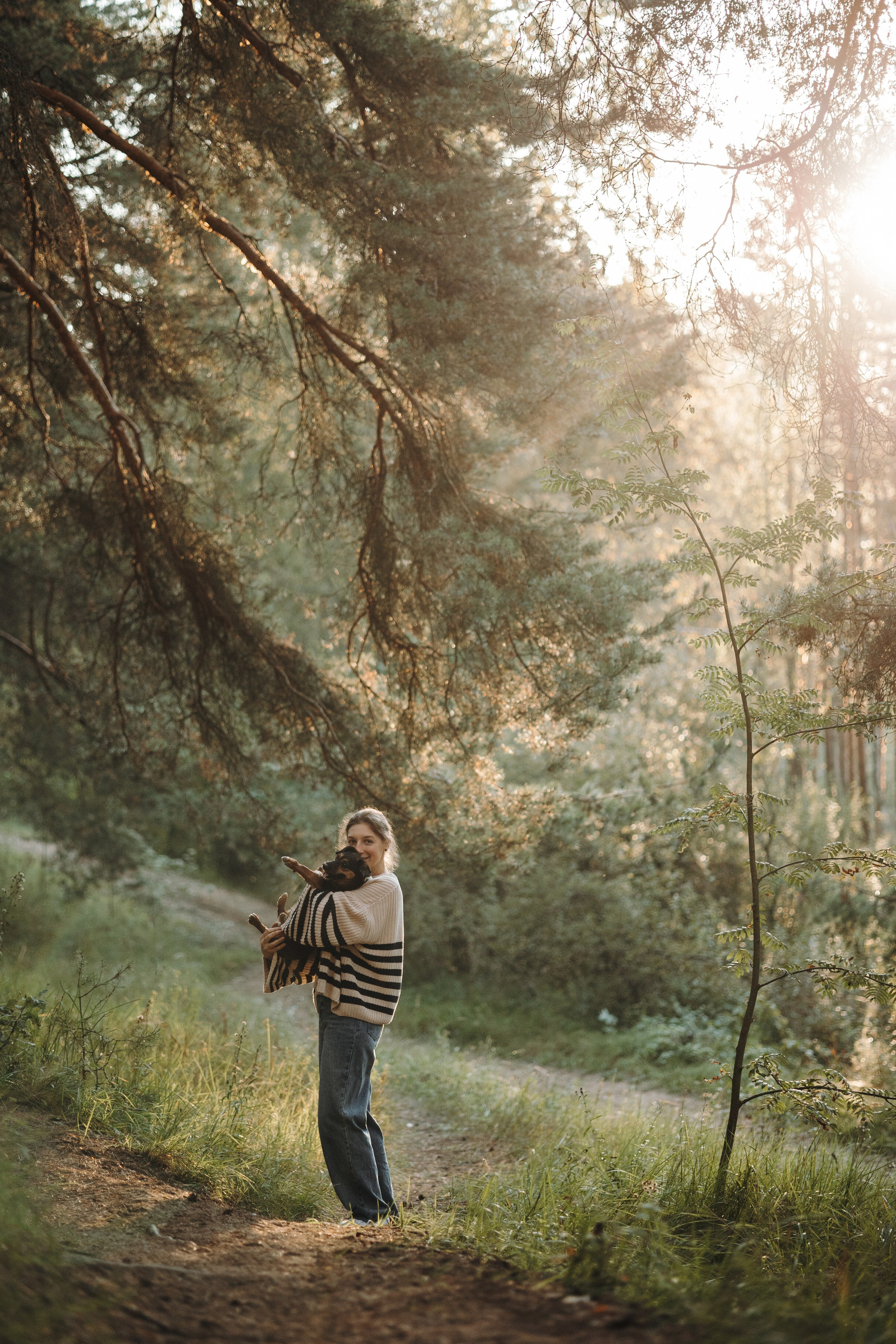 Ольга и Рекс. Фотограф — Анималист | Санкт-Петербург