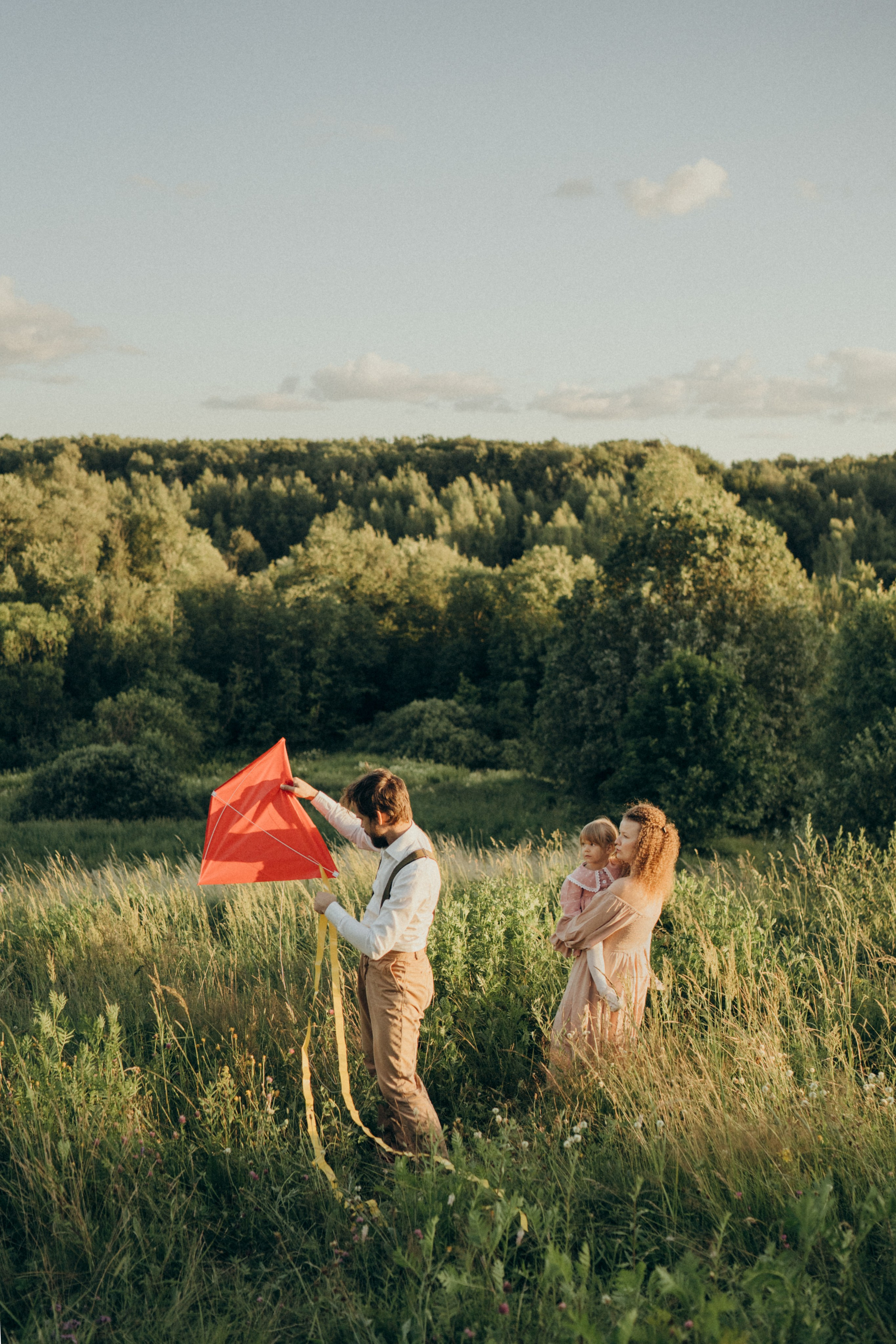 Закатная история. Семейный фотограф в Москве Елена Гильманова
