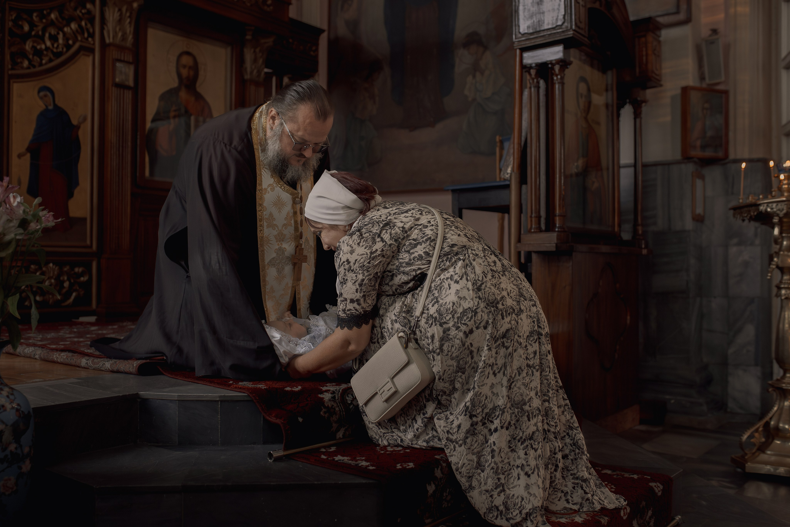 Крещение Николь. Фотограф на Крещение и Венчание в Ташкенте