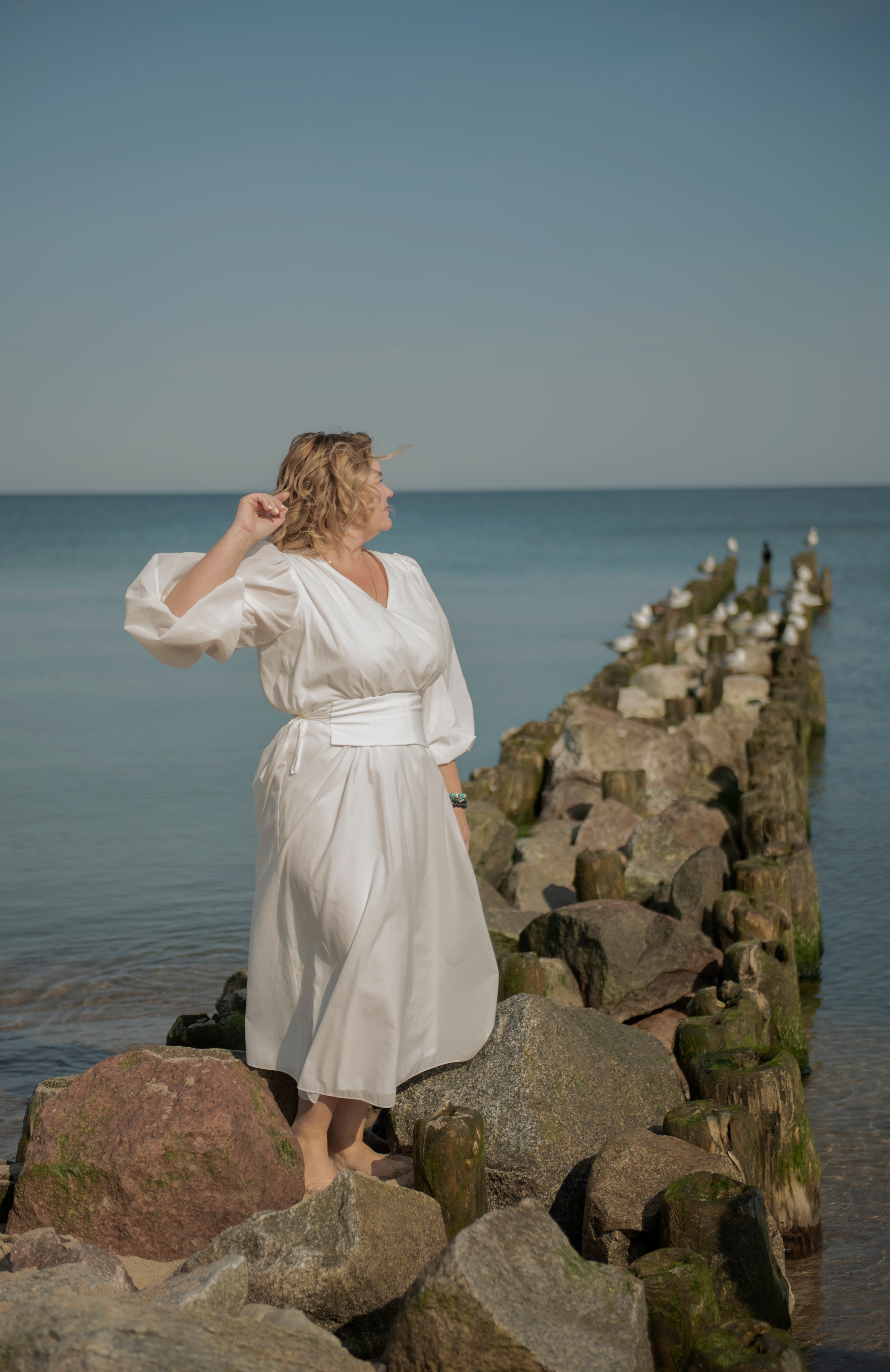 Семейная съёмка на берегу моря. Фотограф Зеленоградск