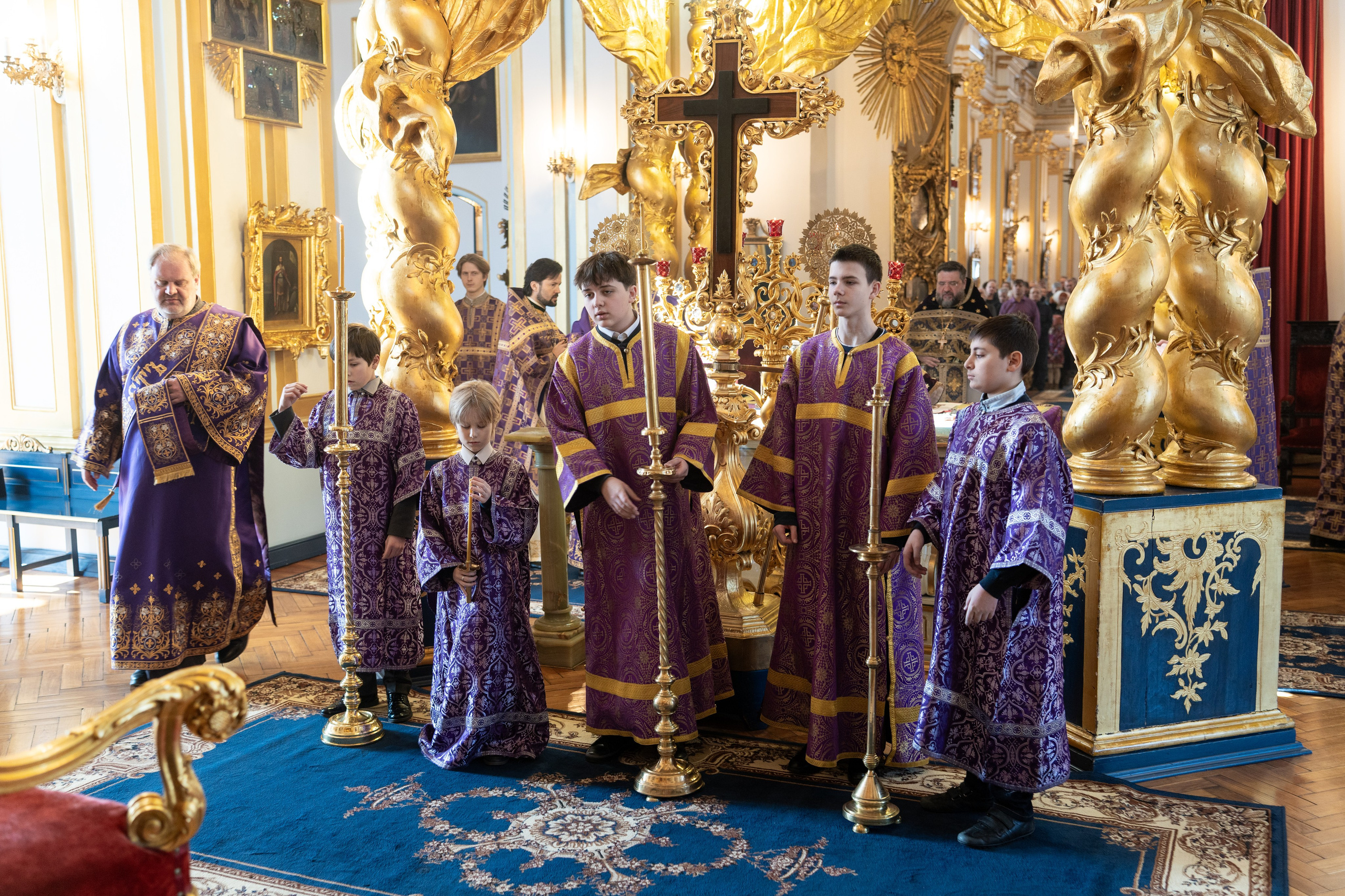 Неделя 5-я Великого поста, прп. Марии Египетской. Прп. Алексия, человека Божия. НИКОЛО-БОГОЯВЛЕНСКИЙ МОРСКОЙ СОБОР