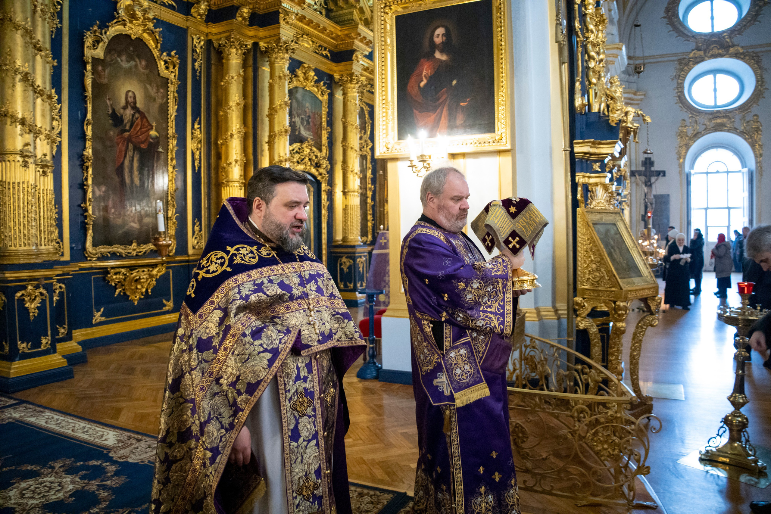 ЗАГОВЕНЬЕ НА ВЕЛИКИЙ ПОСТ. ПРОЩЕНОЕ ВОСКРЕСЕНЬЕ. НИКОЛО-БОГОЯВЛЕНСКИЙ МОРСКОЙ СОБОР