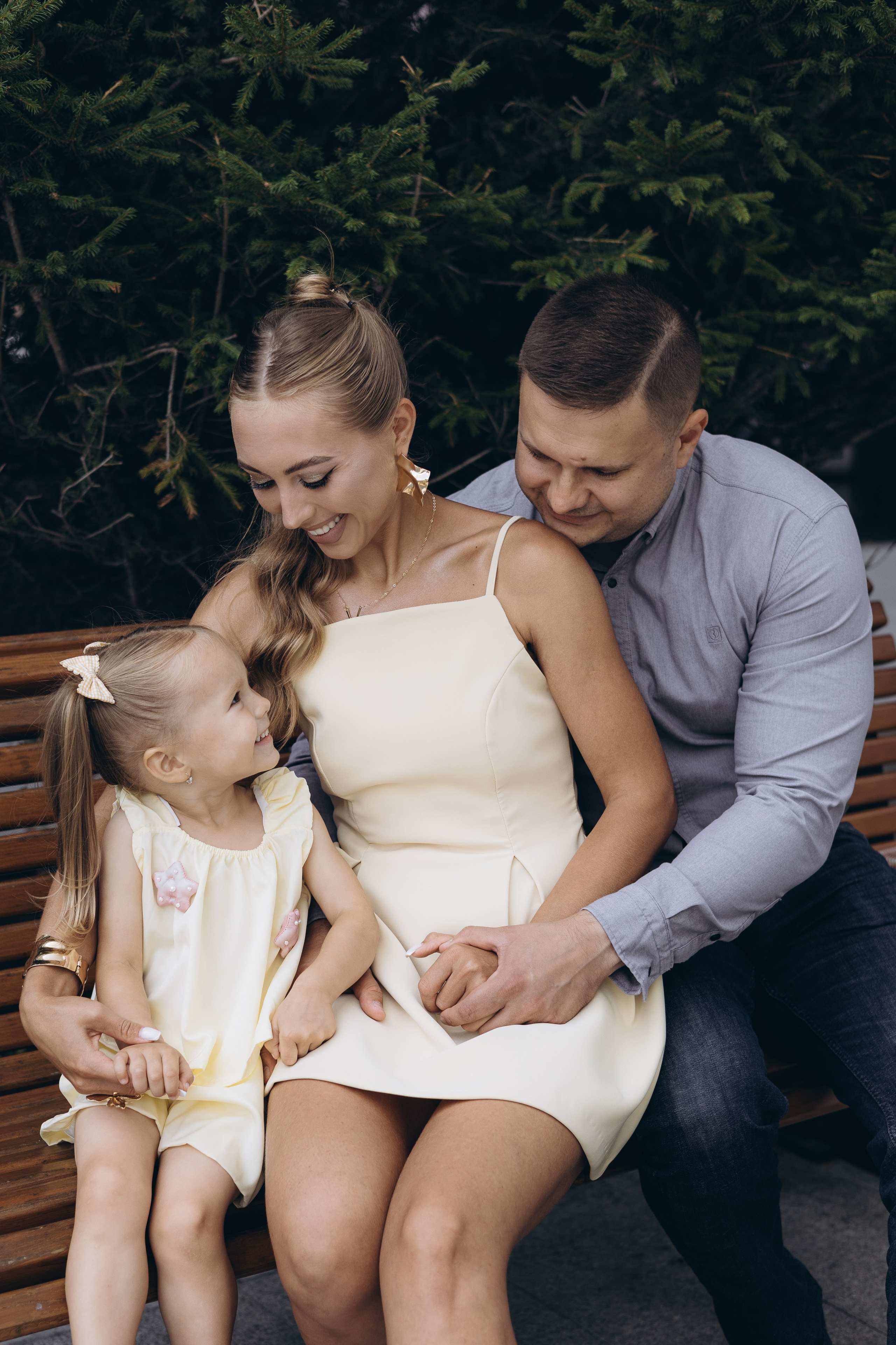 Кристина, Сергей и Лера. Свадебный и семейный фотограф в Новосибирске Дарья Кель