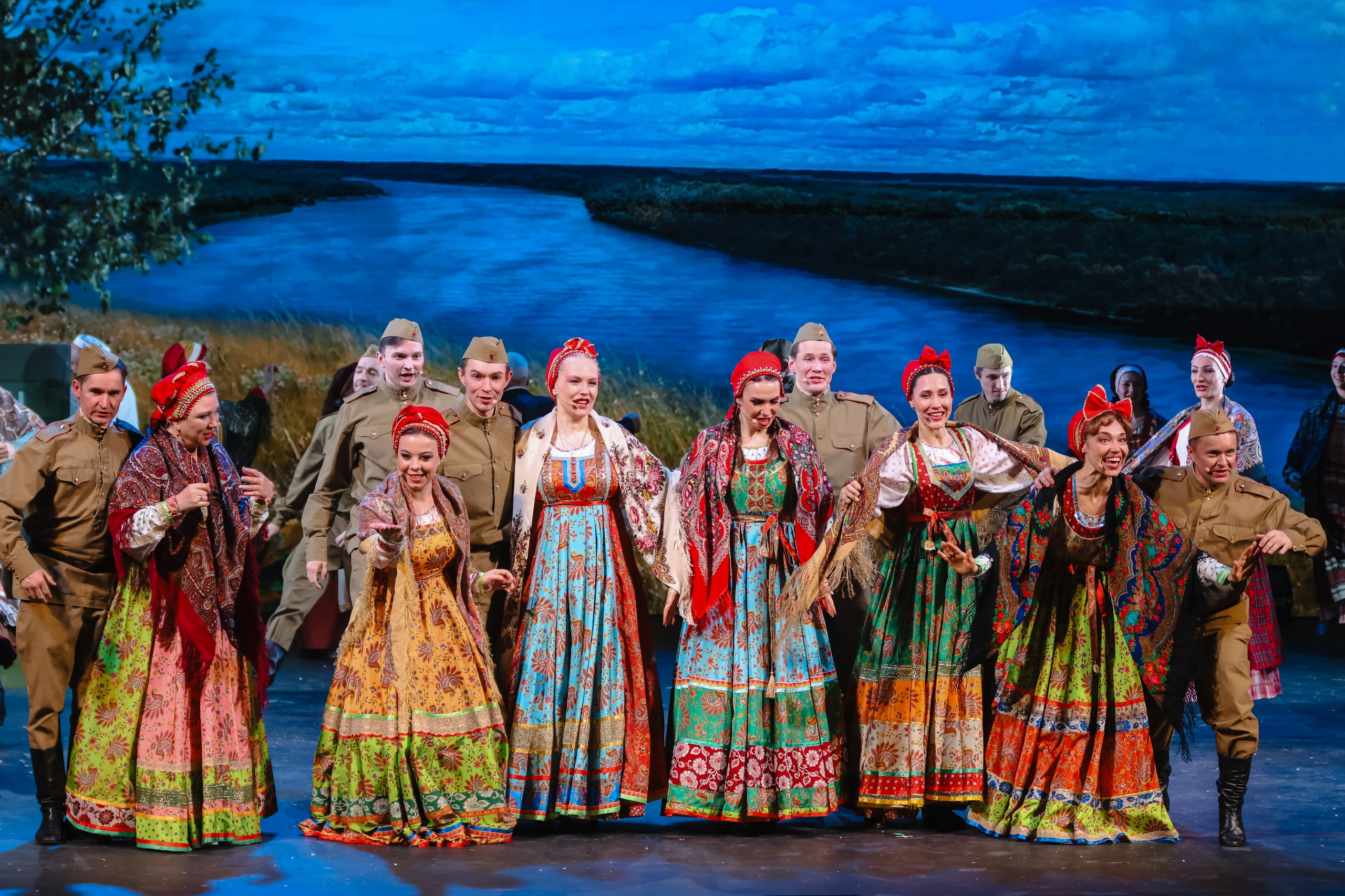 Василий Теркин, театр «Русская песня». Фотограф Ольга Махалова — Санкт-Петербург, Москва, Нижний Новгород