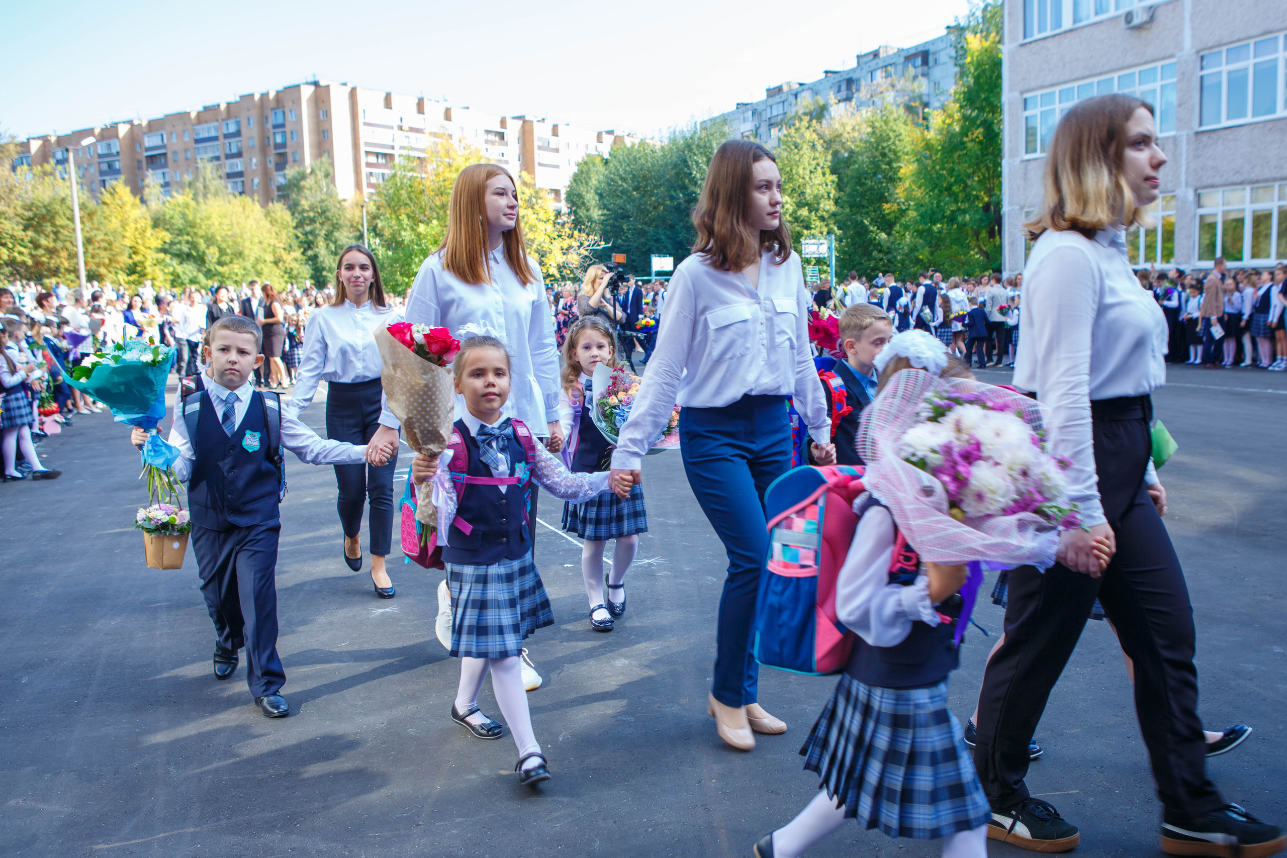 1 СЕНТЯБРЯ. Школьный фотограф Наталья Егорова
