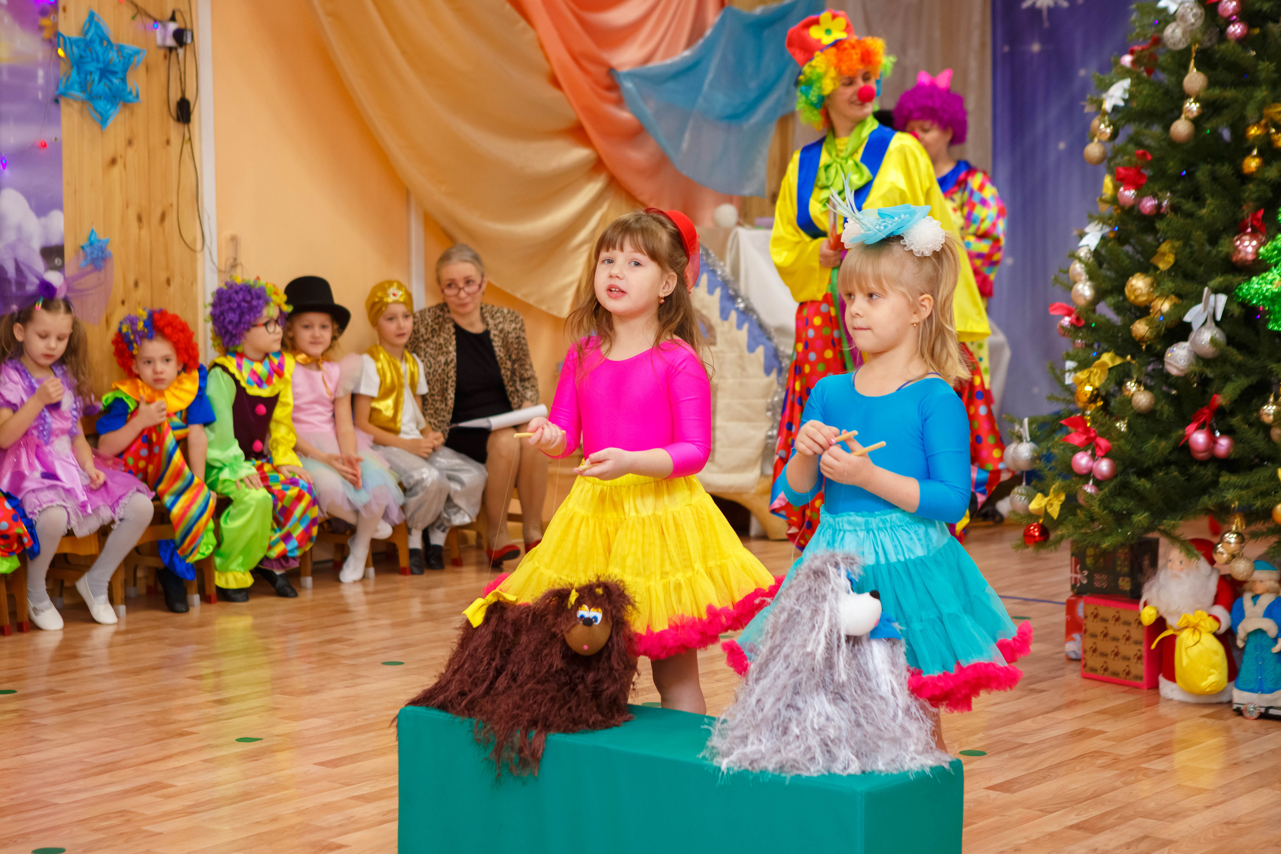 НОВЫЙ ГОД В ДЕТСКОМ САДУ. Школьный фотограф Наталья Егорова