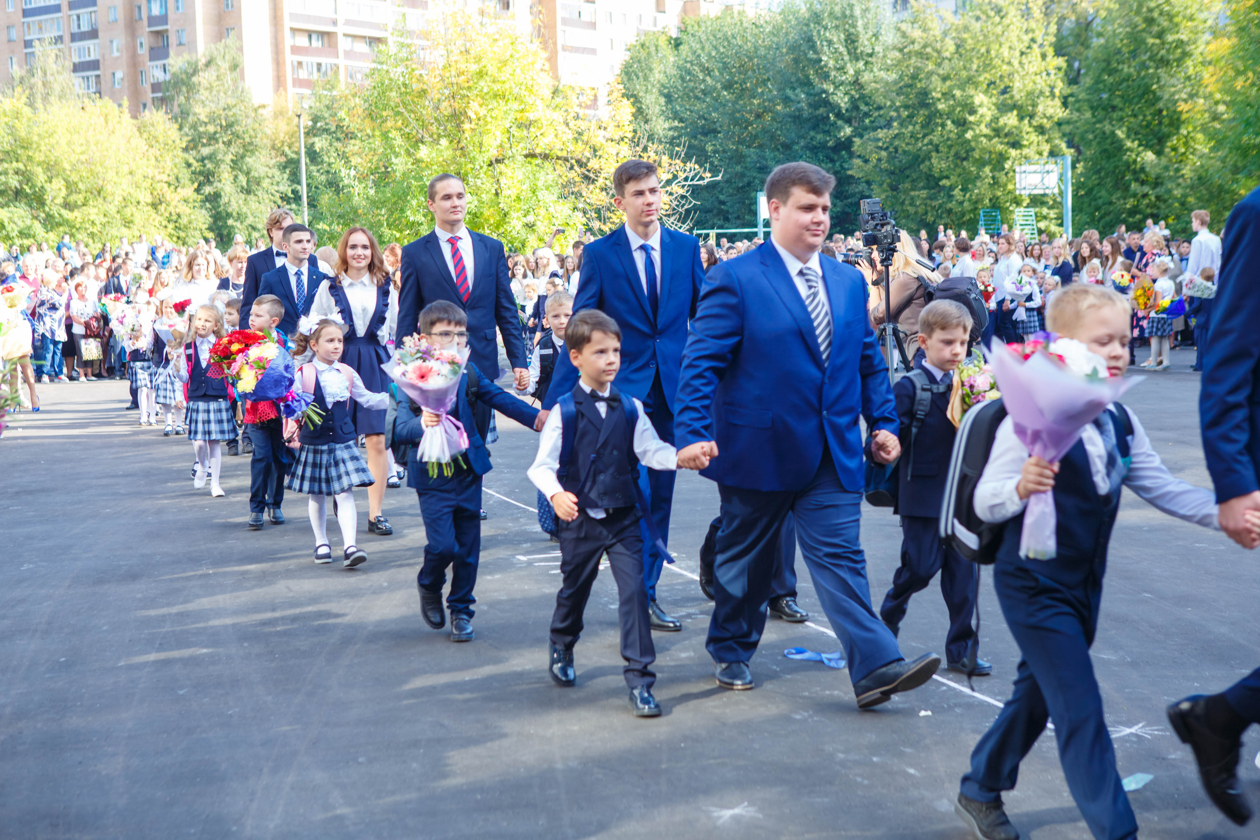 1 СЕНТЯБРЯ. Школьный фотограф Наталья Егорова