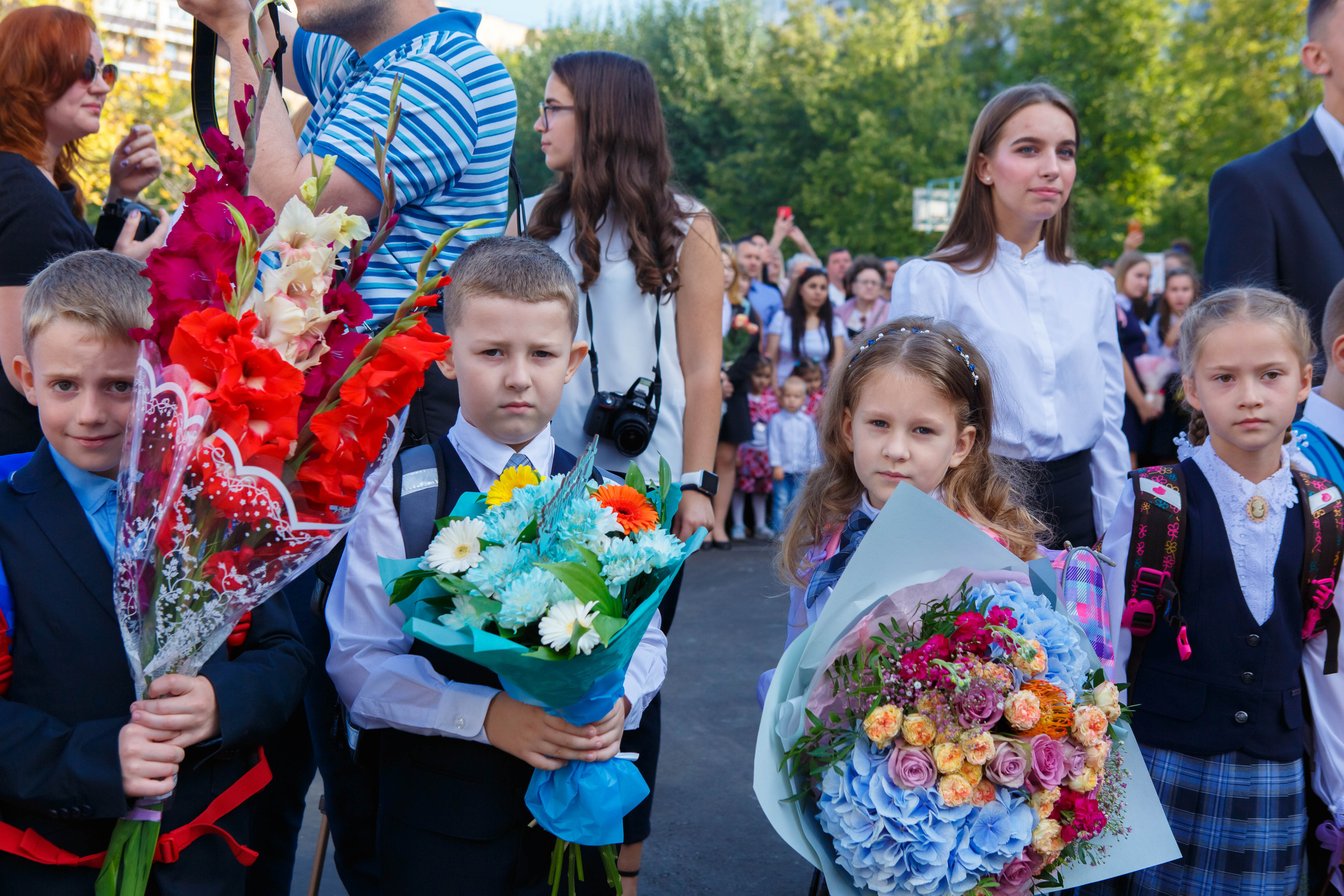 1 СЕНТЯБРЯ. Школьный фотограф Наталья Егорова