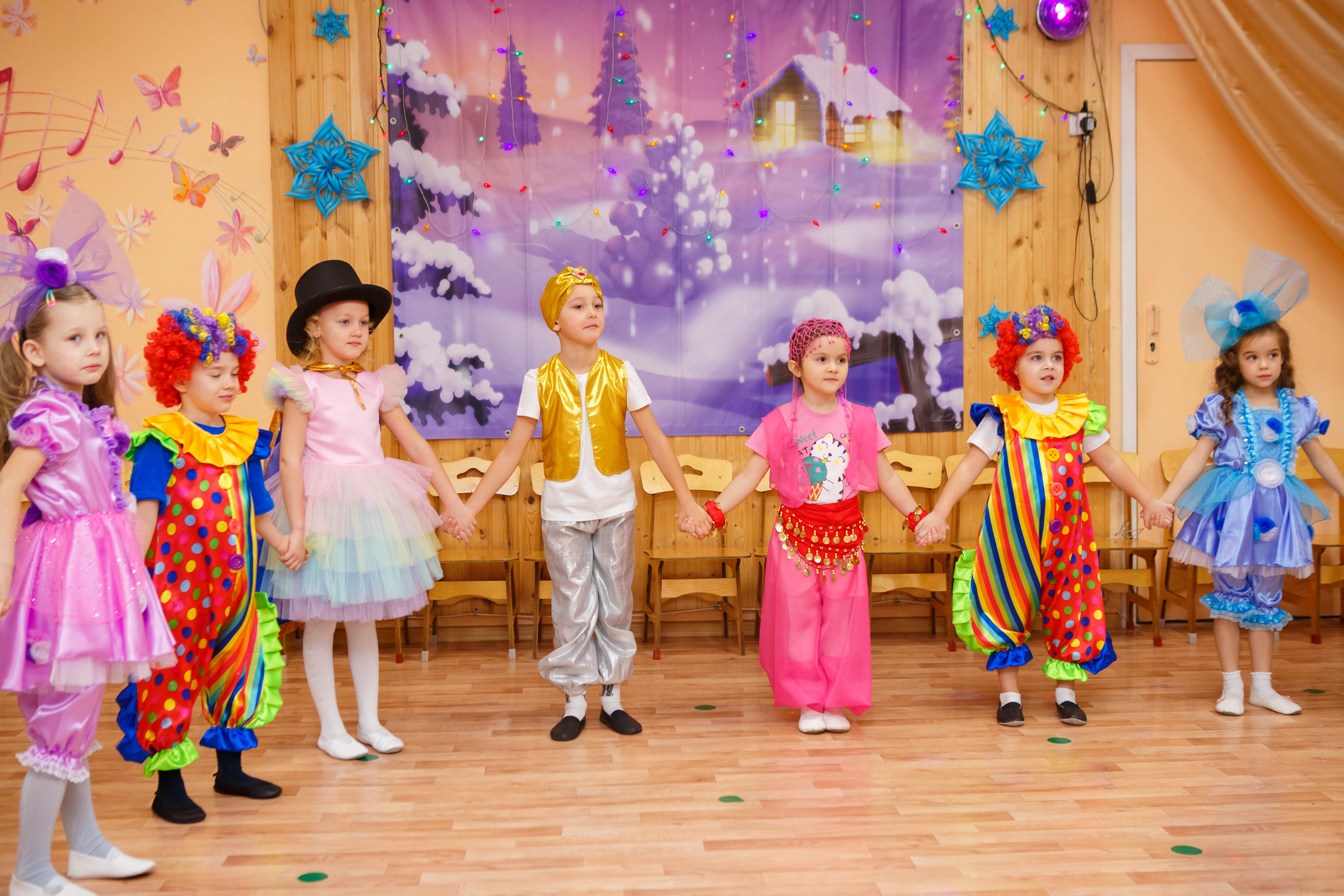 НОВЫЙ ГОД В ДЕТСКОМ САДУ. Школьный фотограф Наталья Егорова