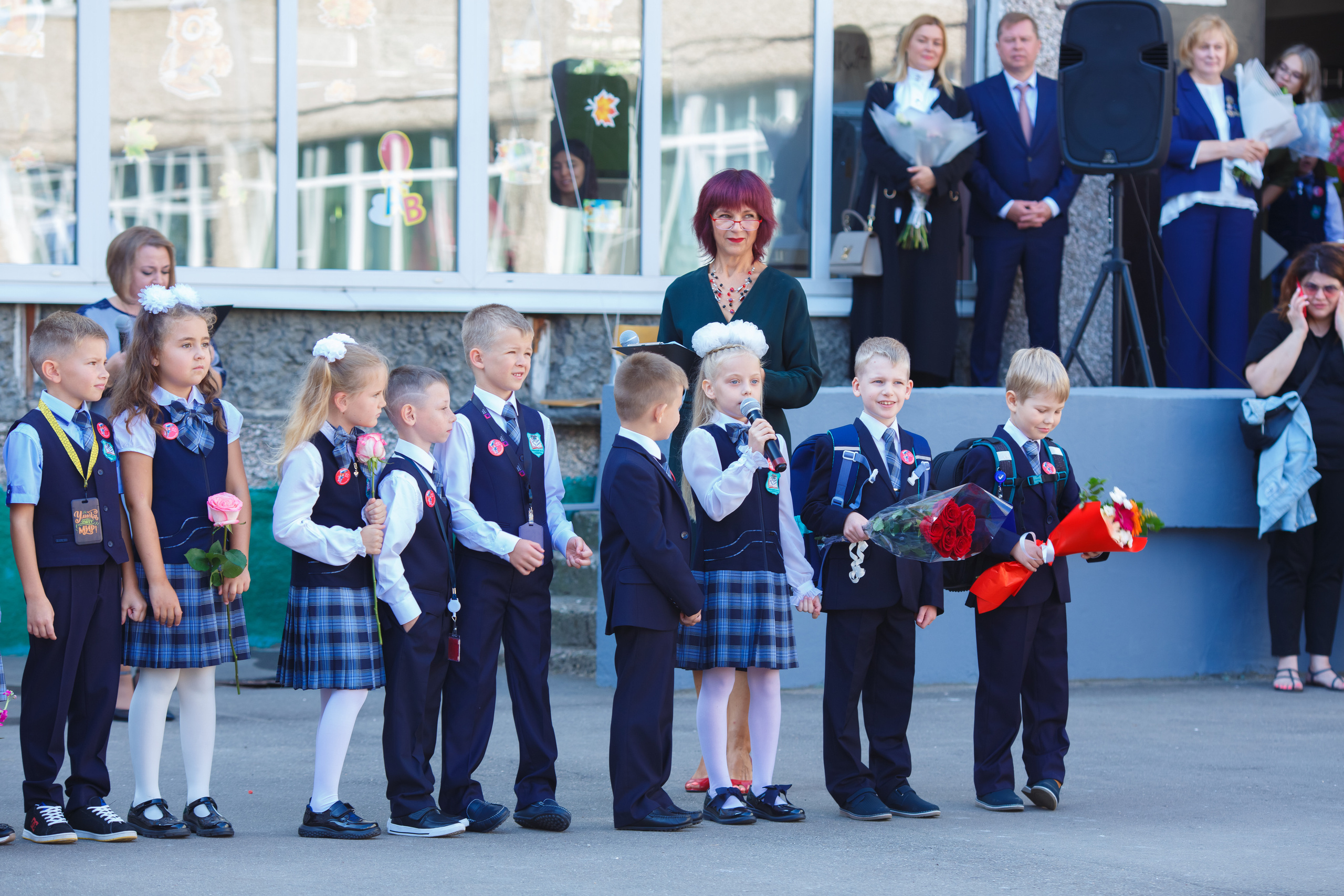 1 СЕНТЯБРЯ 2023Г. «ПЕРВЫЙ РАЗ В ПЕРВЫЙ КЛАСС». Школьный фотограф Наталья Егорова