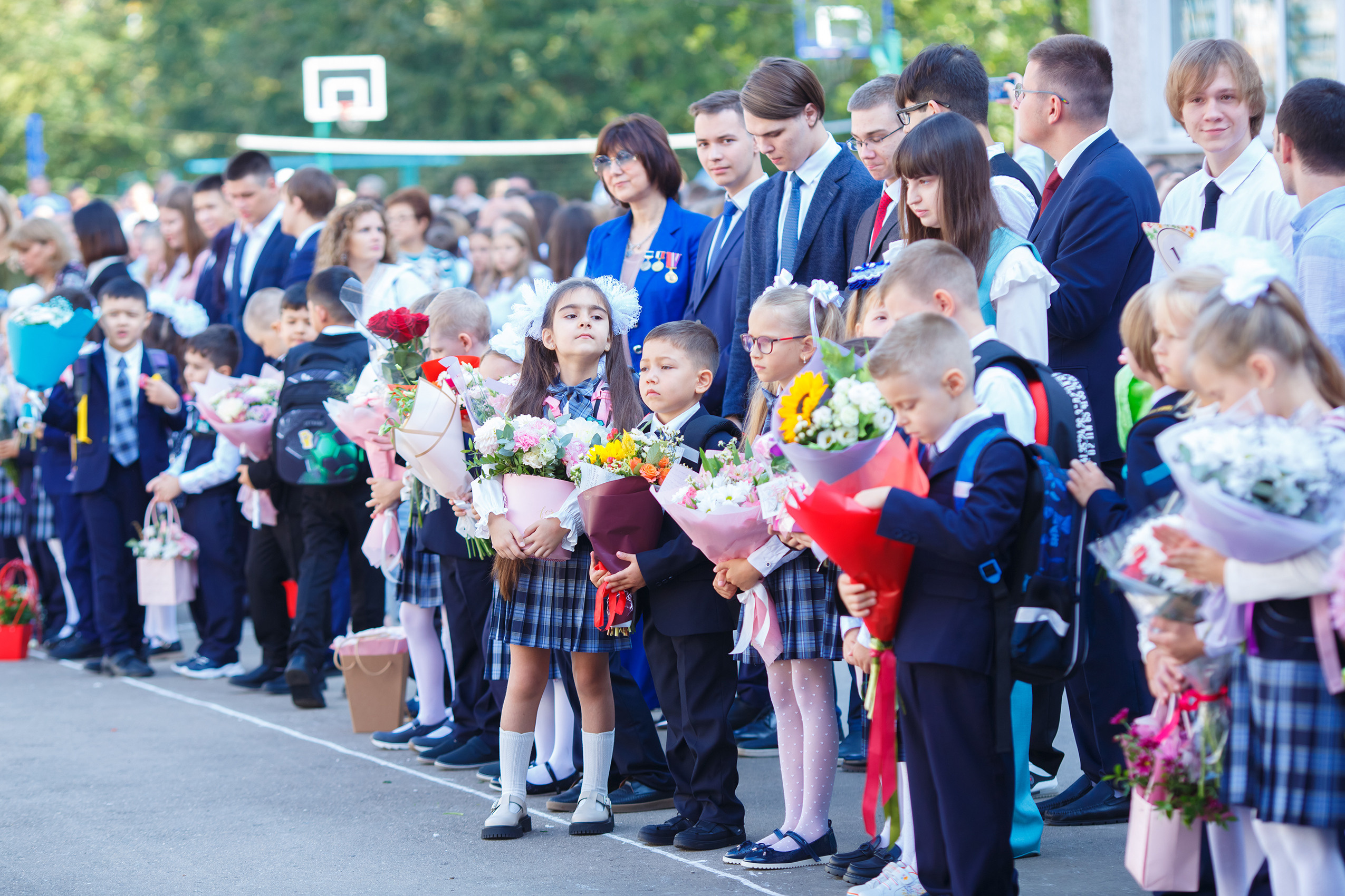 1 СЕНТЯБРЯ 2023Г. «ПЕРВЫЙ РАЗ В ПЕРВЫЙ КЛАСС». Школьный фотограф Наталья Егорова