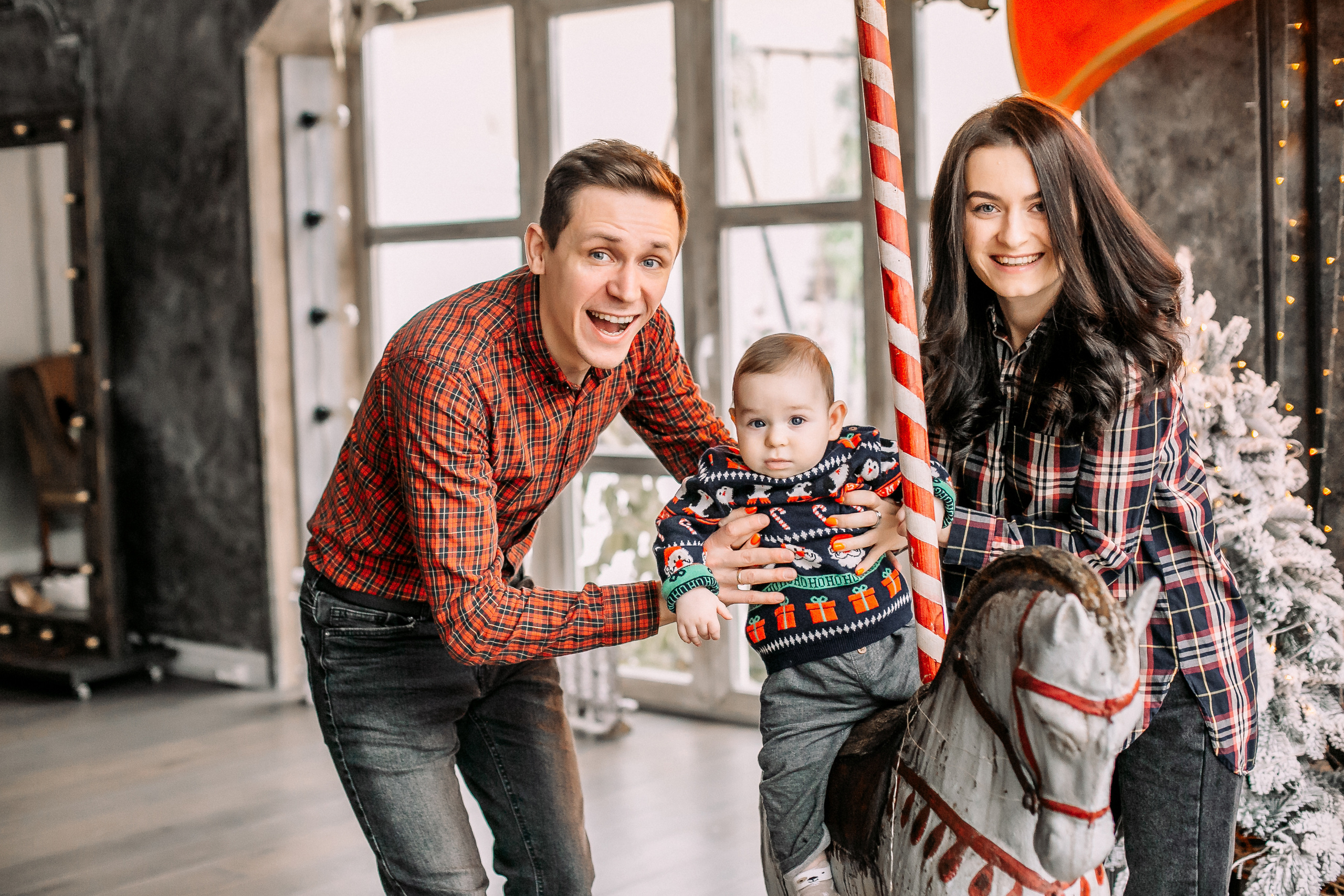 Новогодние Федяевы. Свадебный фотограф Дмитрий Воробьев Ярославль