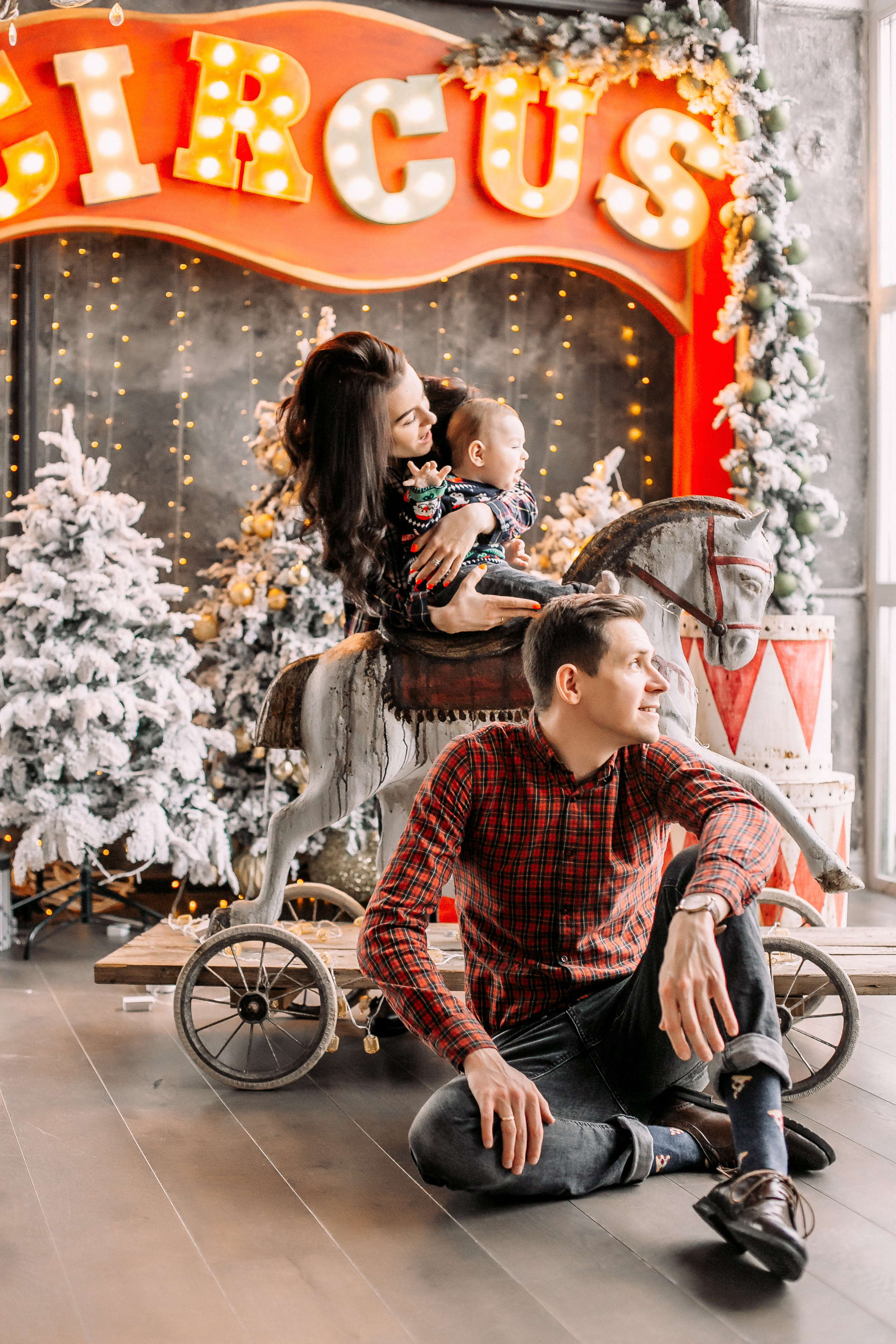 Новогодние Федяевы. Свадебный фотограф Дмитрий Воробьев Ярославль