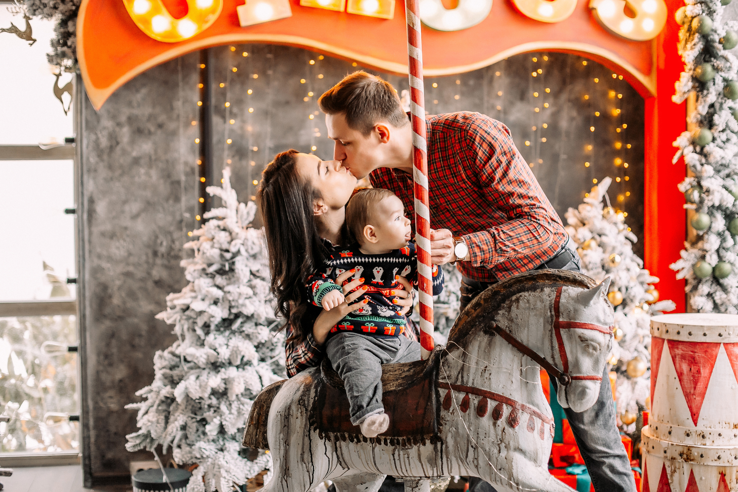 Новогодние Федяевы. Свадебный фотограф Дмитрий Воробьев Ярославль